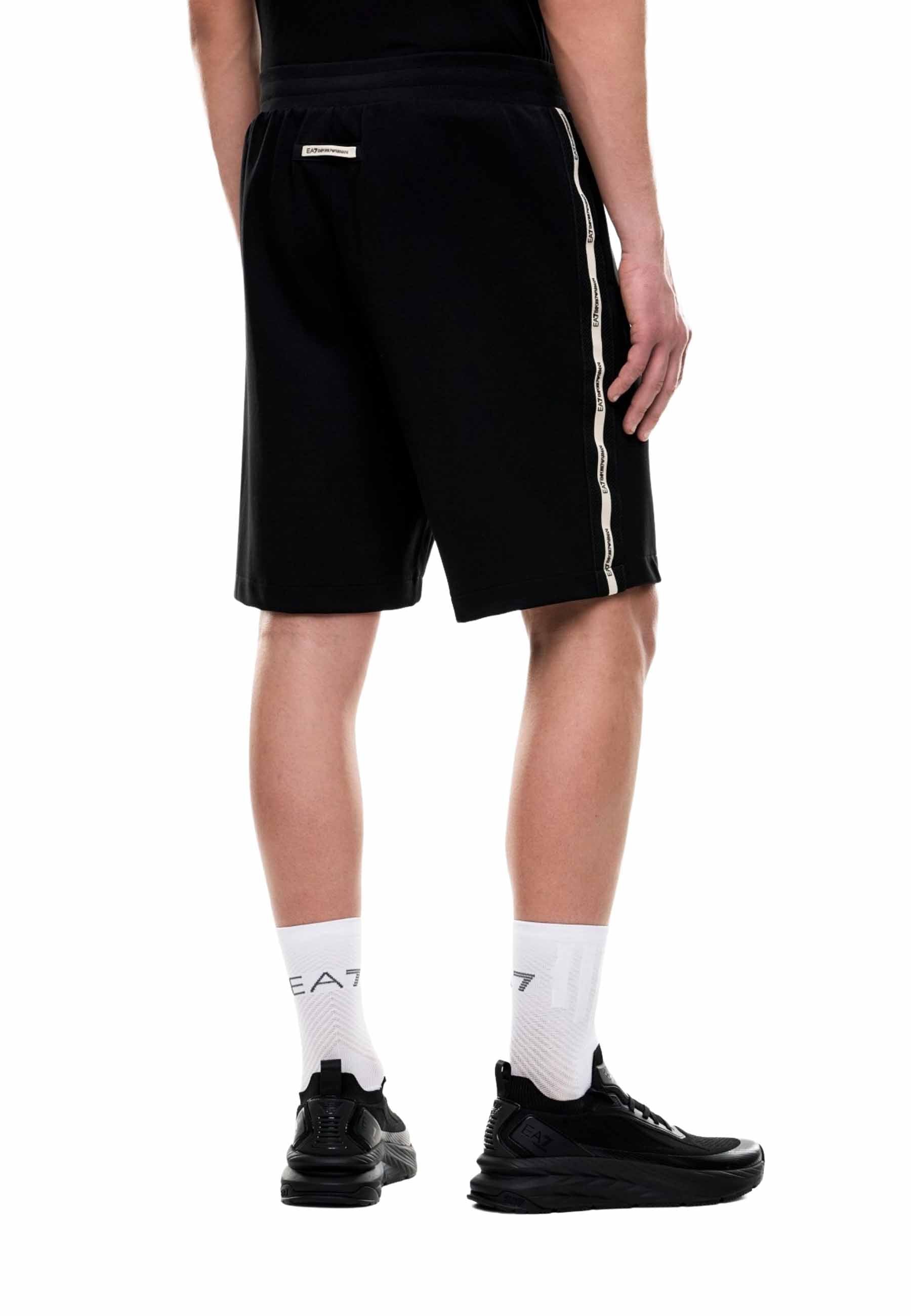 Bermuda Nero Ea7 Emporio Armani