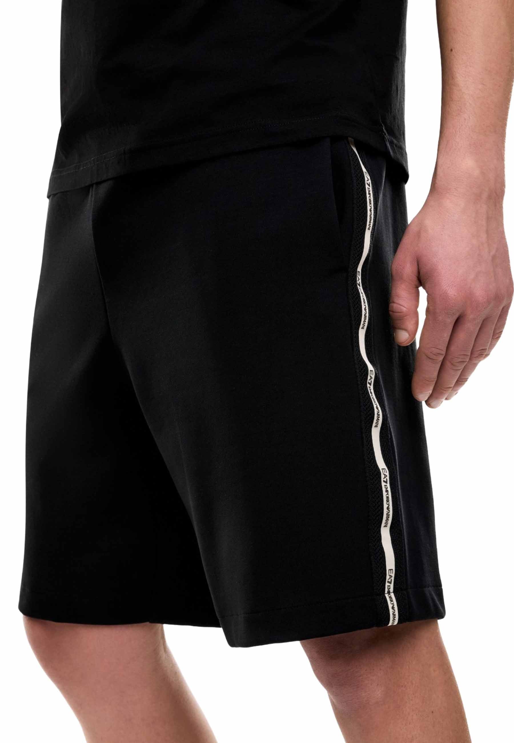 Bermuda Nero Ea7 Emporio Armani