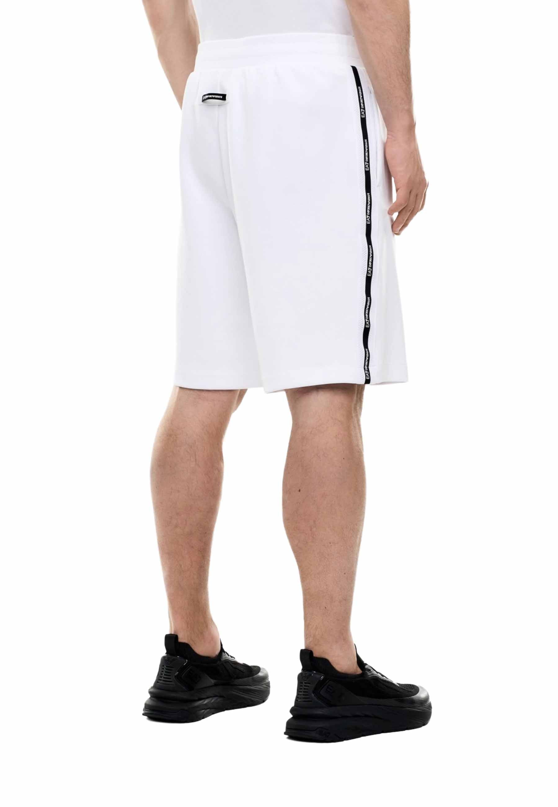 Bermuda Bianco Ea7 Emporio Armani