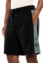 Bermuda Nero Ea7 Emporio Armani