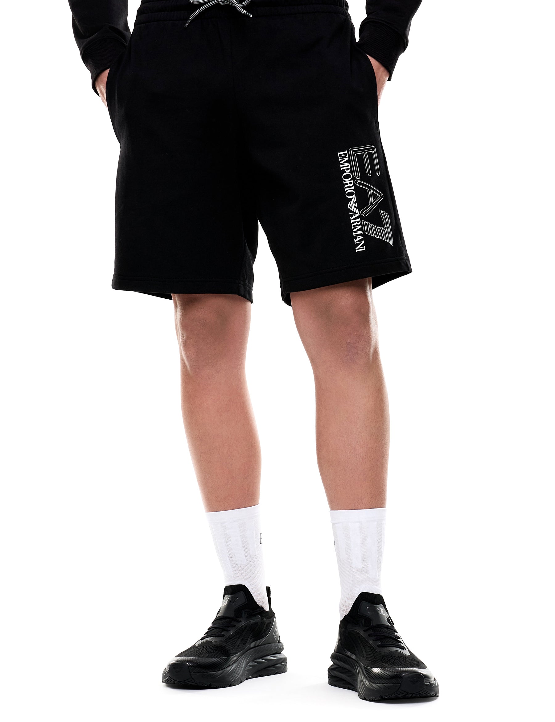 Bermuda Nero Ea7 Emporio Armani