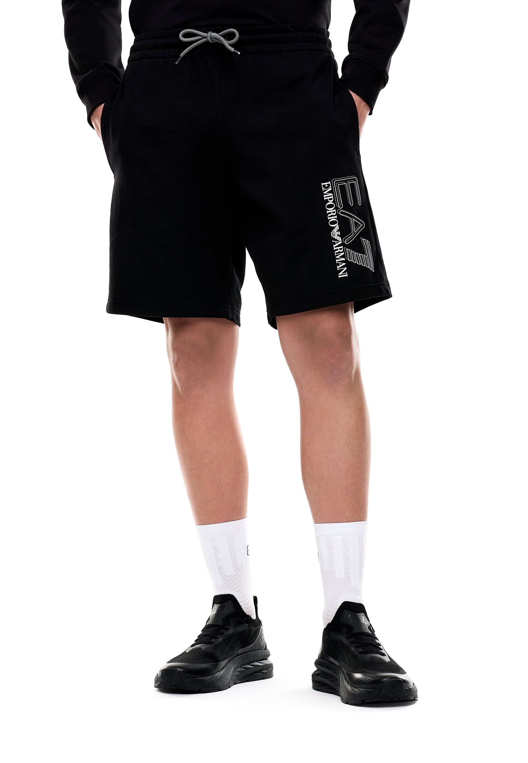 Bermuda Nero Ea7 Emporio Armani