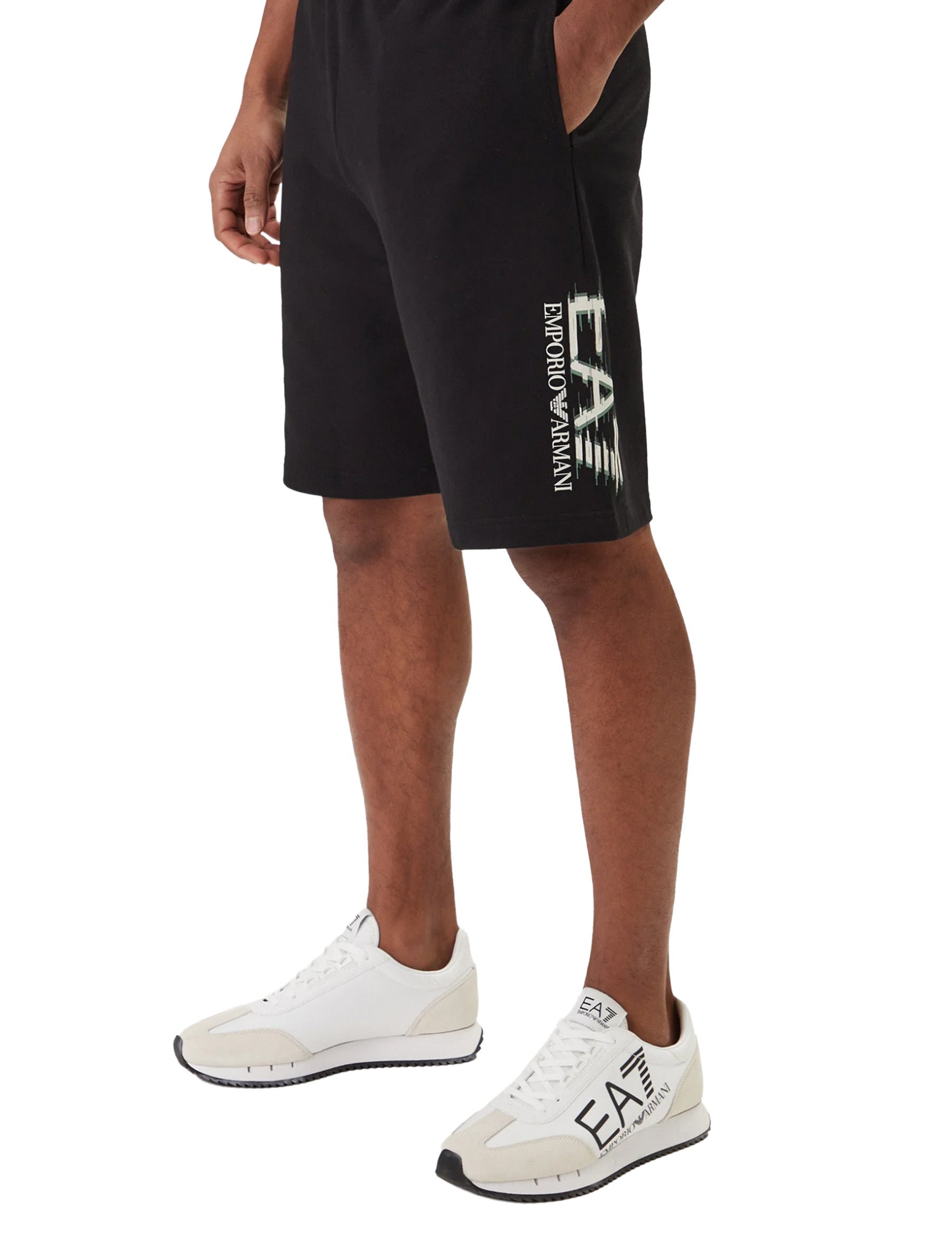 Bermuda Nero Ea7 Emporio Armani