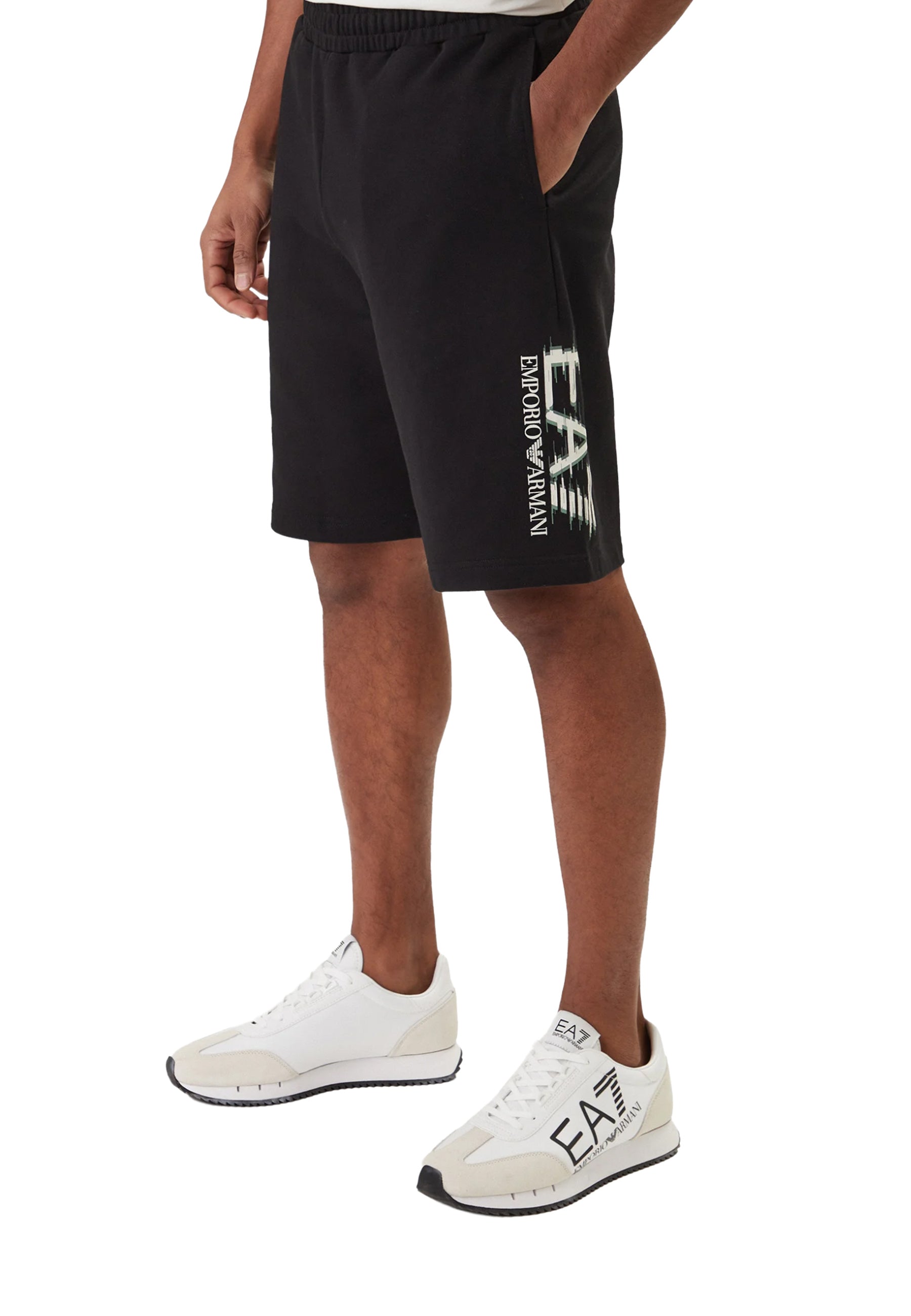 Bermuda Nero Ea7 Emporio Armani