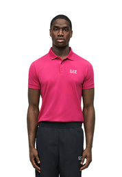 Polo Fucsia Ea7 Emporio Armani