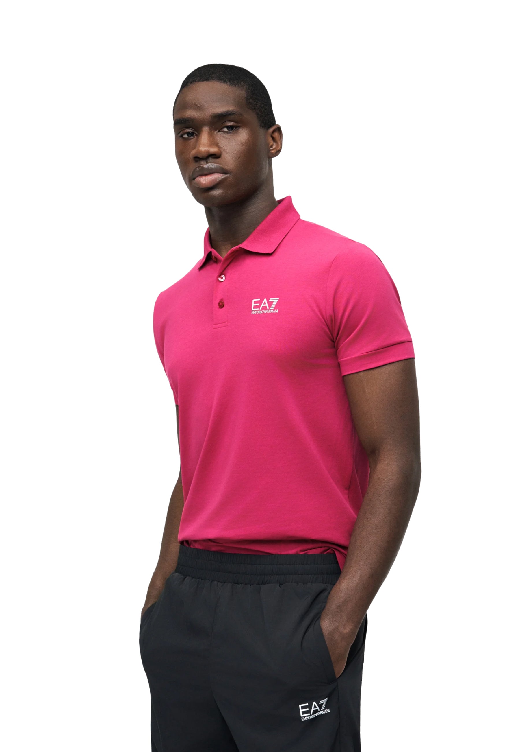 Polo Fucsia Ea7 Emporio Armani