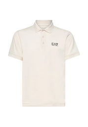Polo Avorio Ea7 Emporio Armani