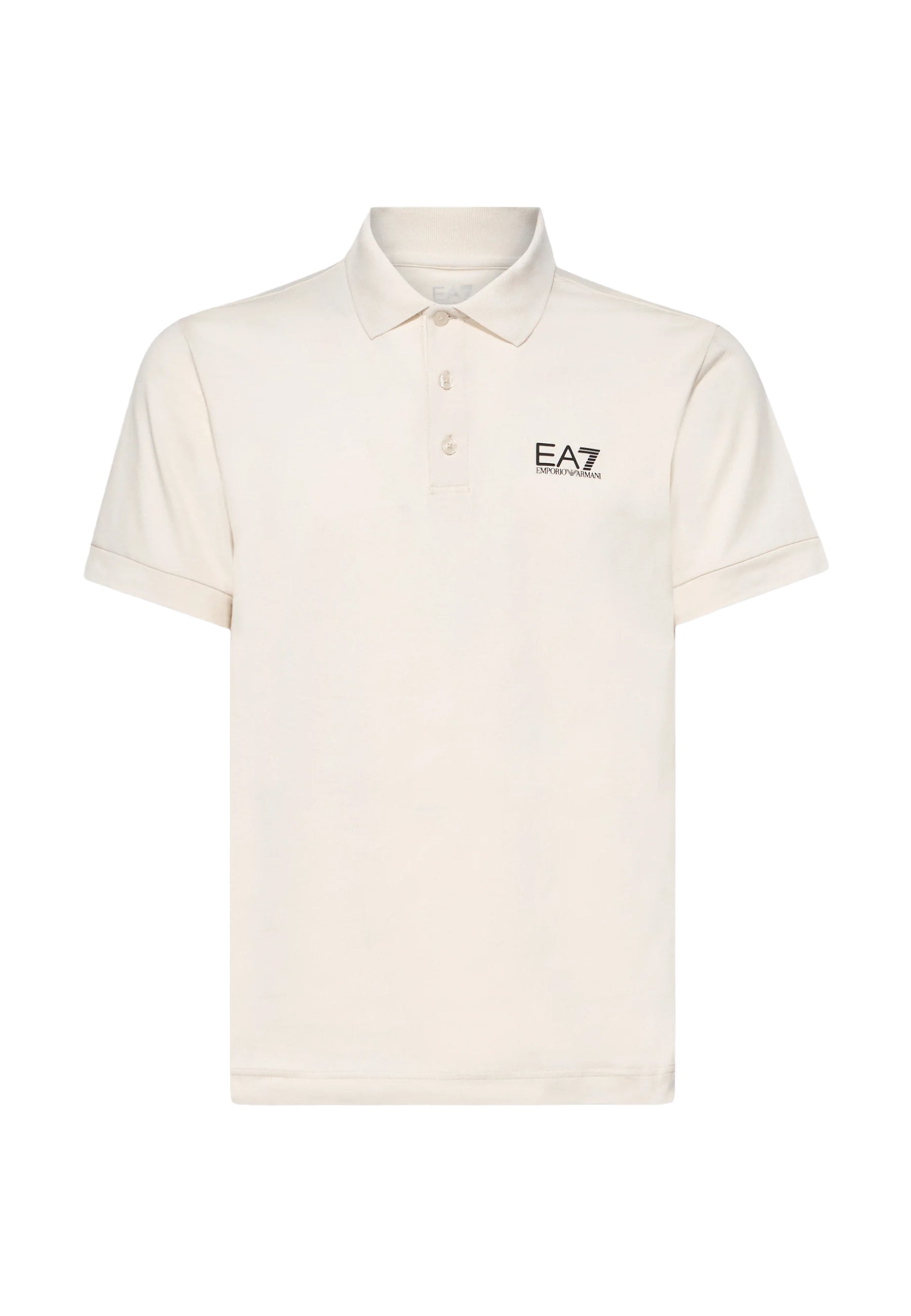 Polo Avorio Ea7 Emporio Armani