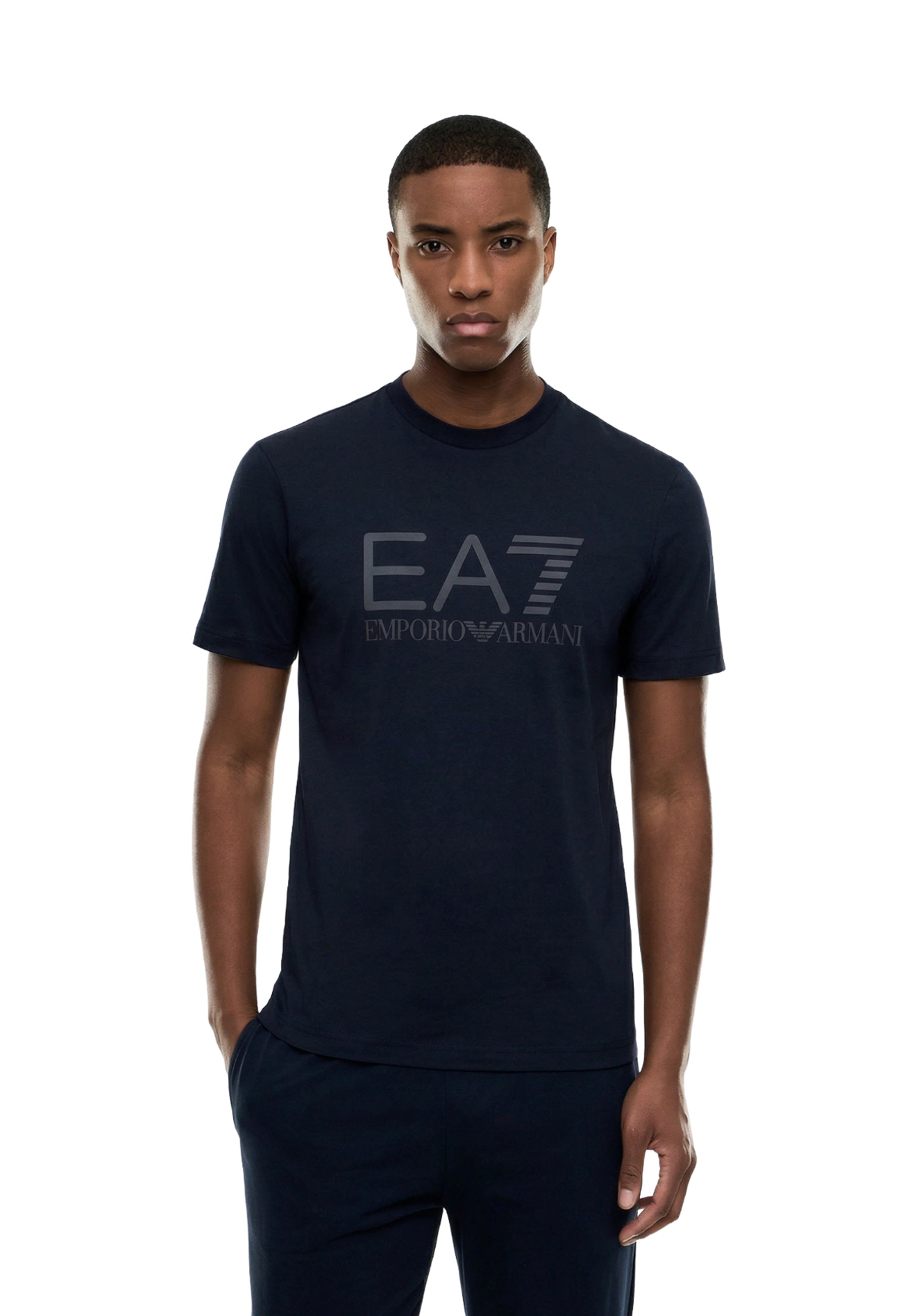 T-shirt Blu Scuro Ea7 Emporio Armani