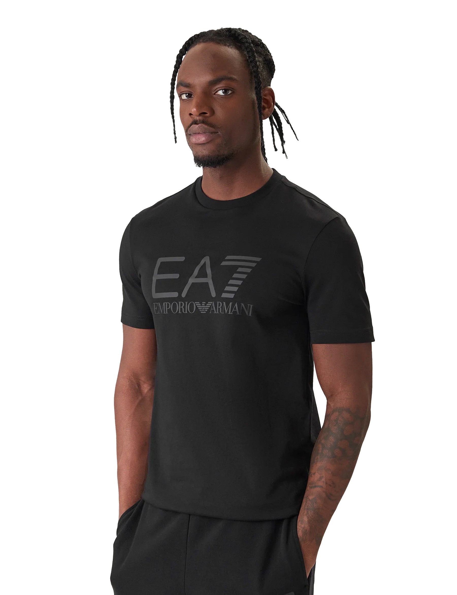 T-shirt Nero Nero Ea7 Emporio Armani
