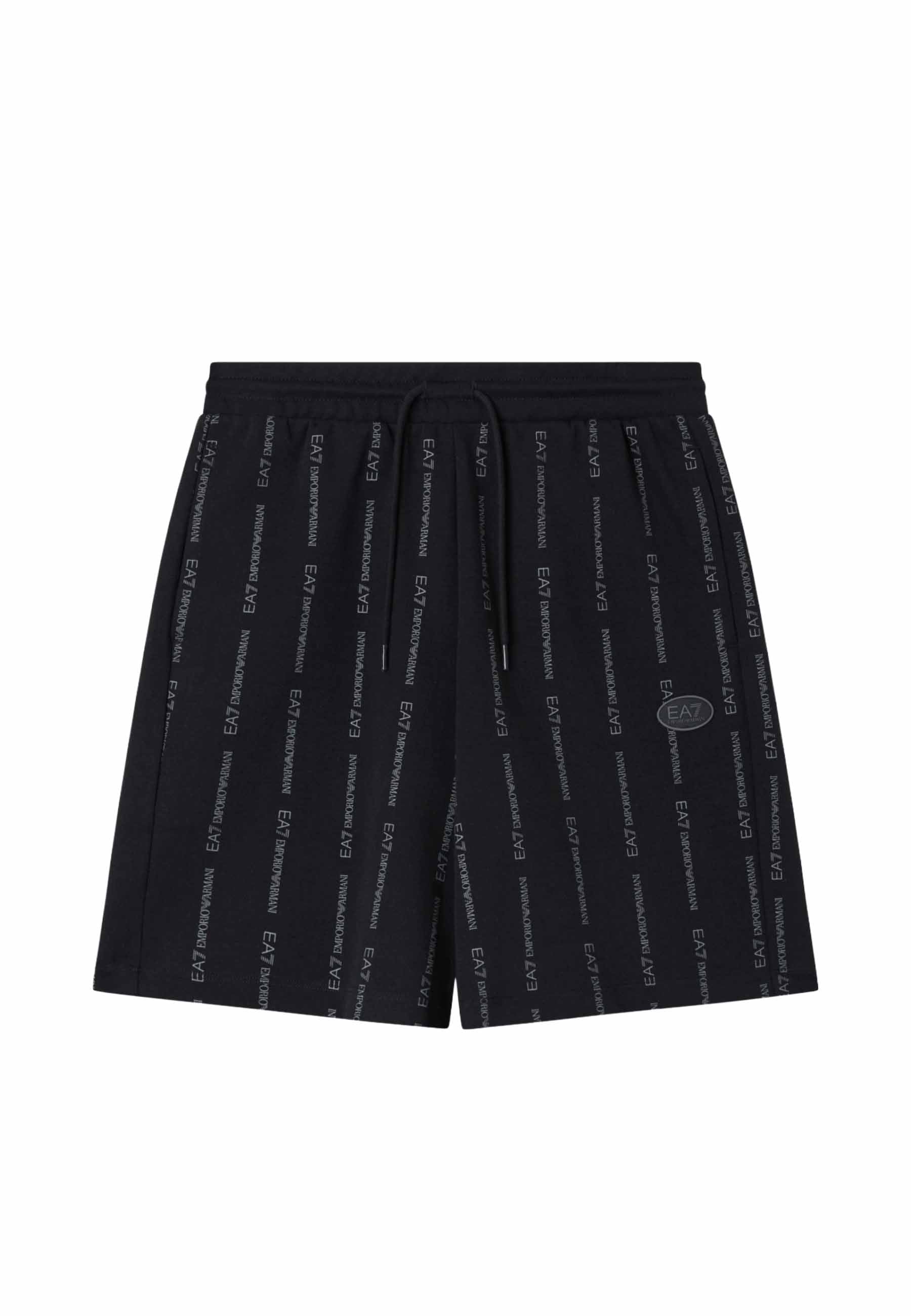 Bermuda Nero Ea7 Emporio Armani