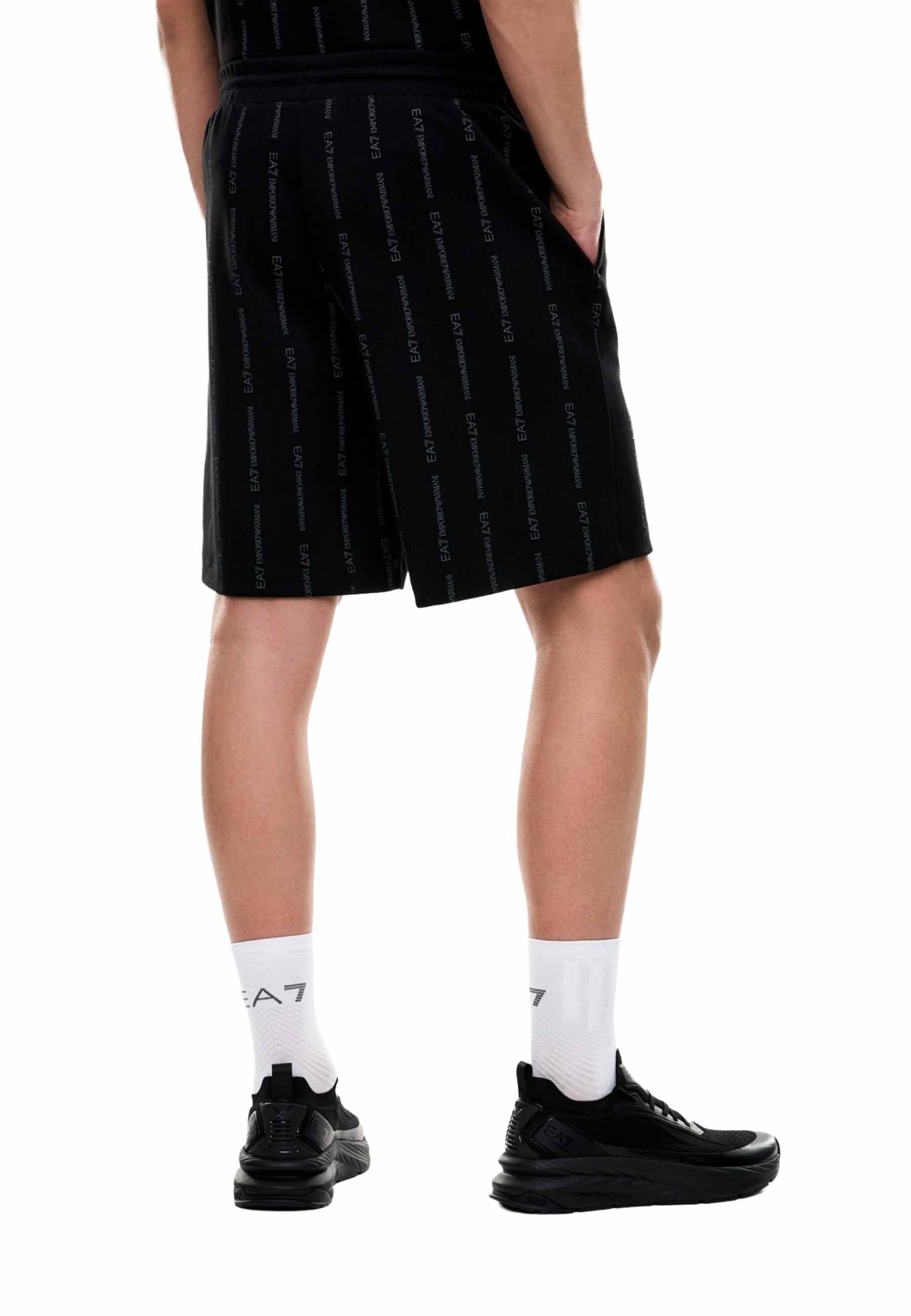 Bermuda Nero Ea7 Emporio Armani