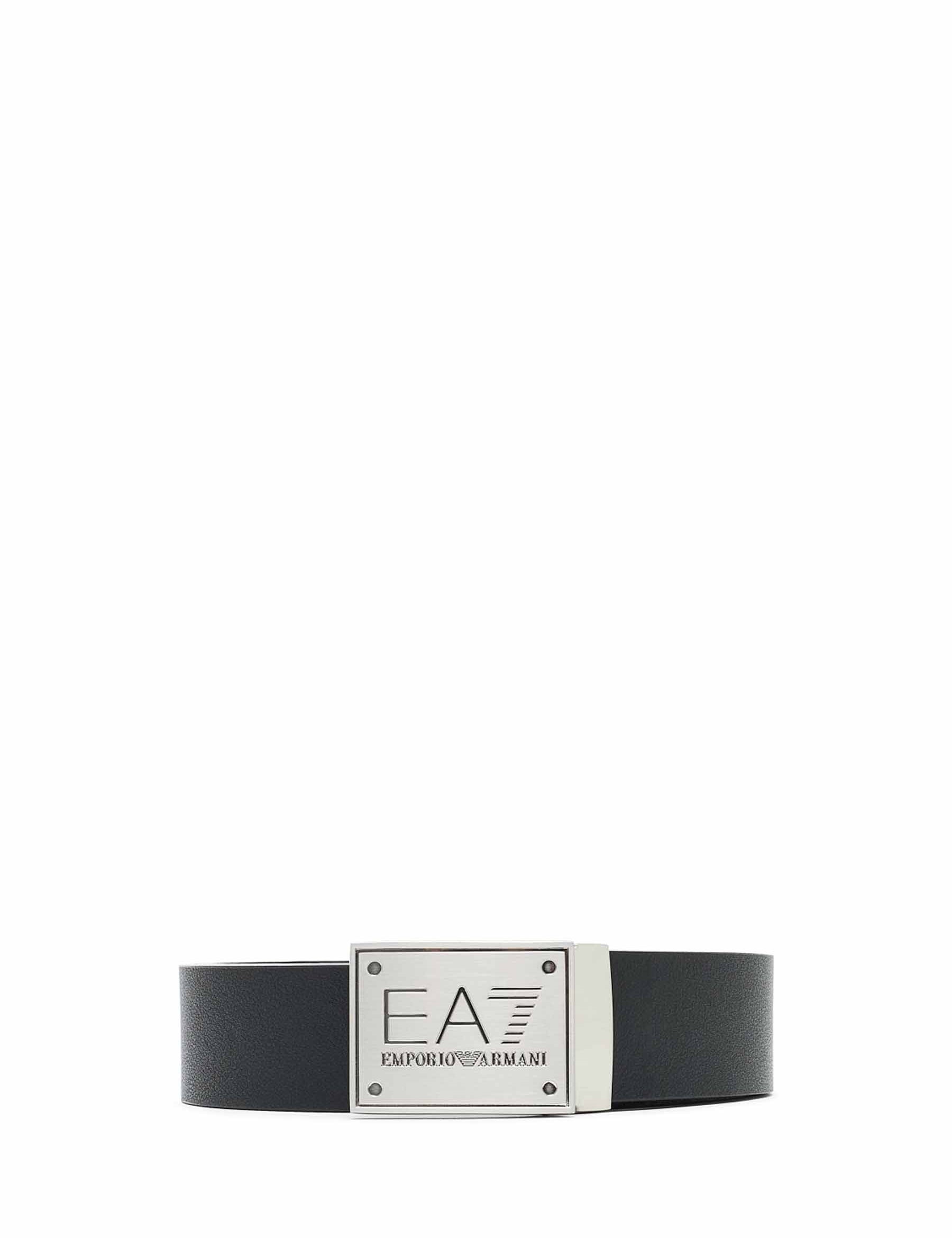 Cinture Nero Grigio Ea7 Emporio Armani