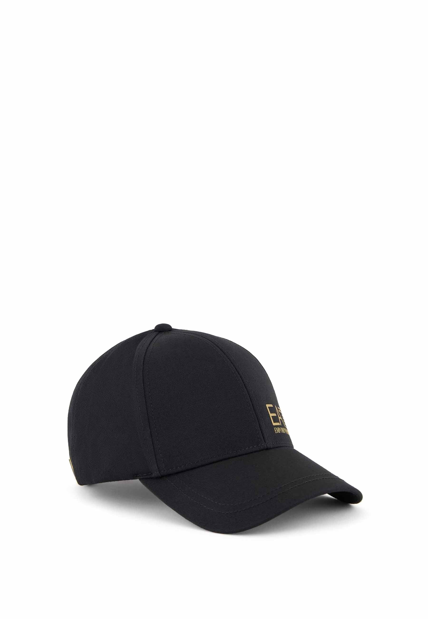 Cappelli Nero Oro Ea7 Emporio Armani