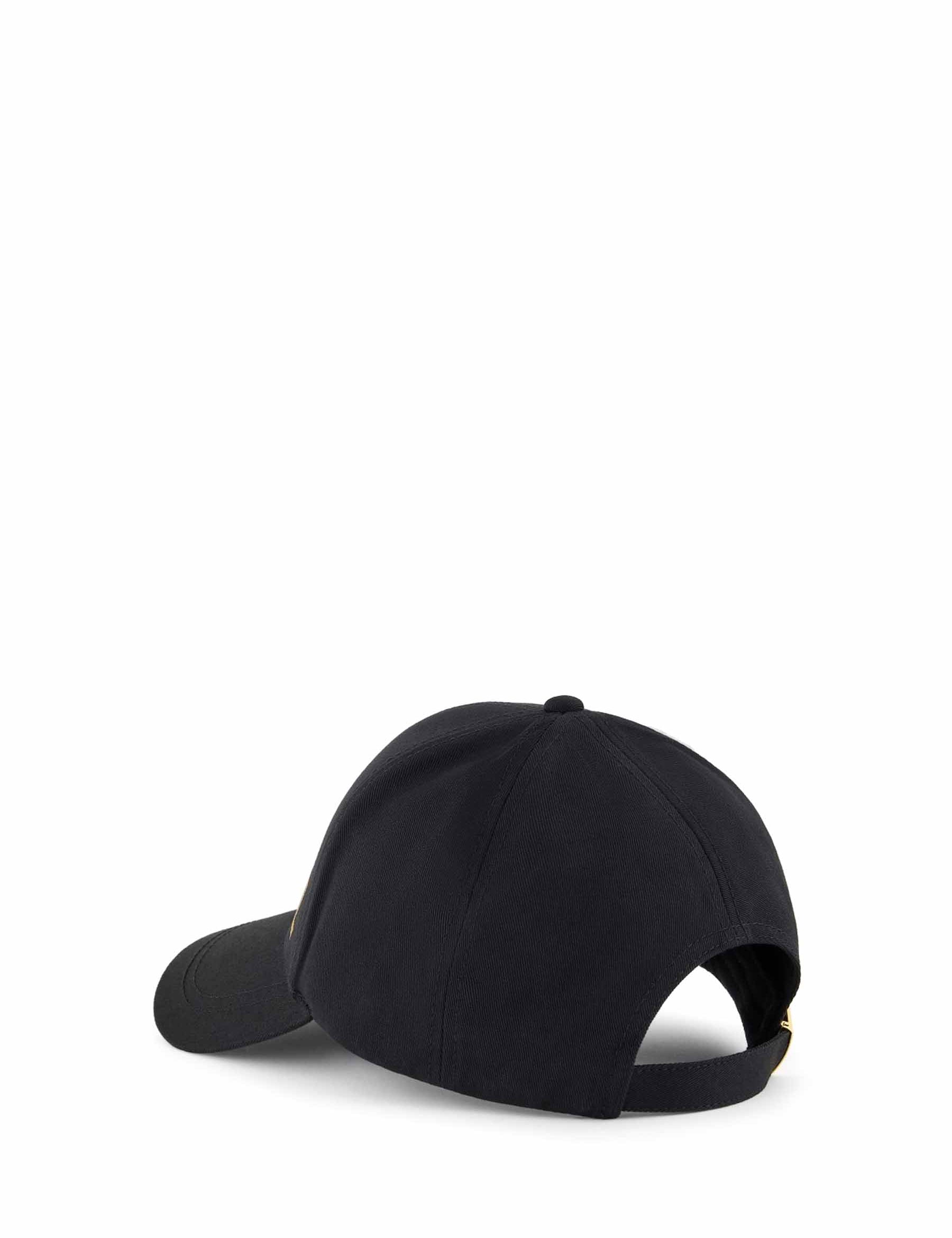 Cappelli Nero Oro Ea7 Emporio Armani
