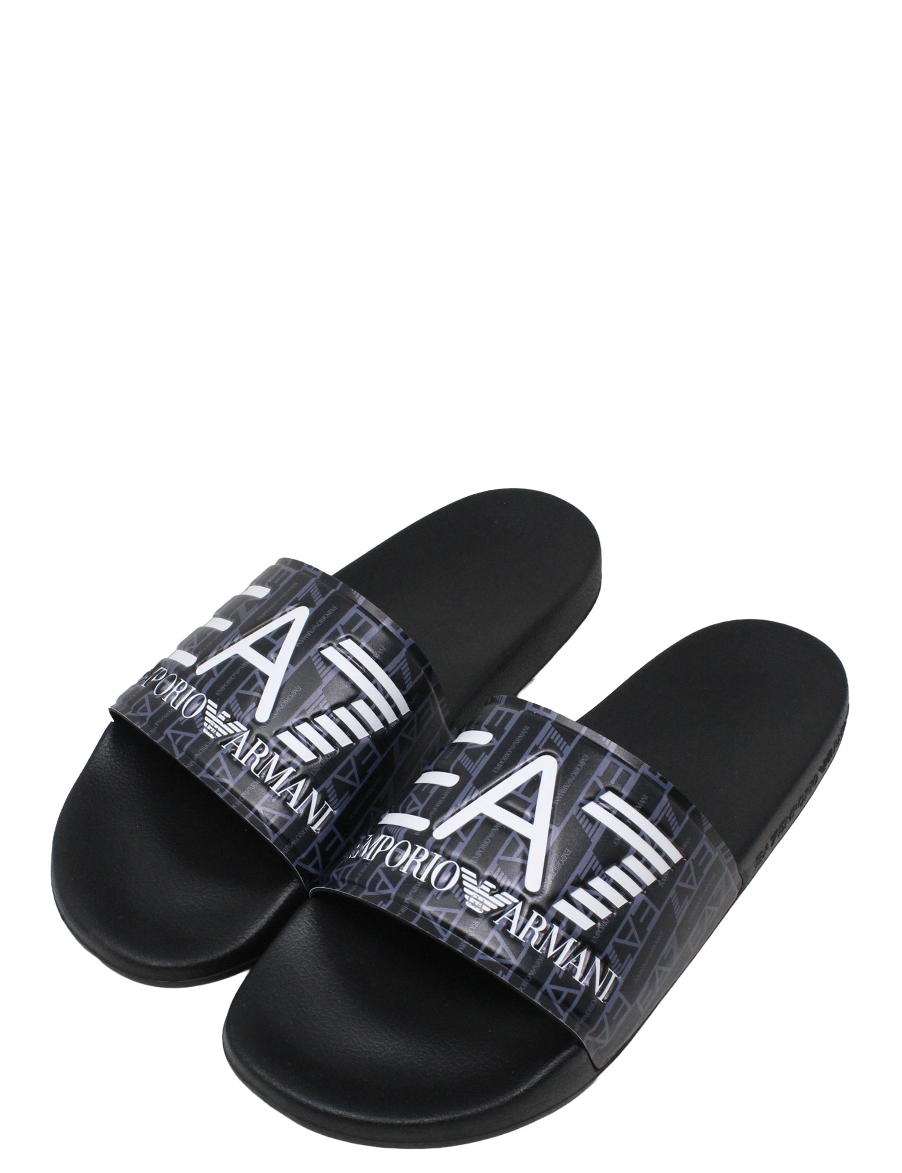 Ciabatte Grigio Ea7 Emporio Armani