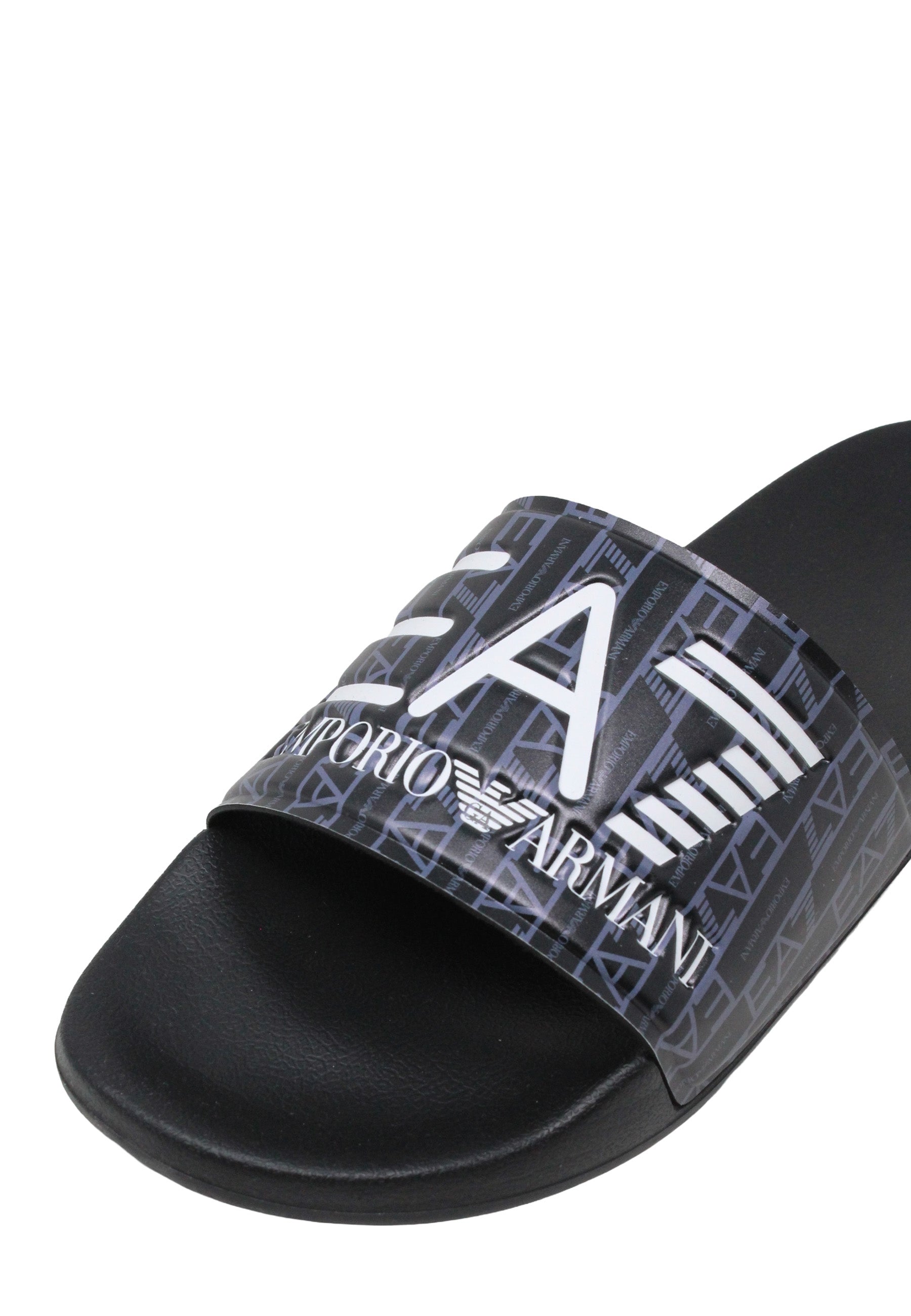 Ciabatte Grigio Ea7 Emporio Armani
