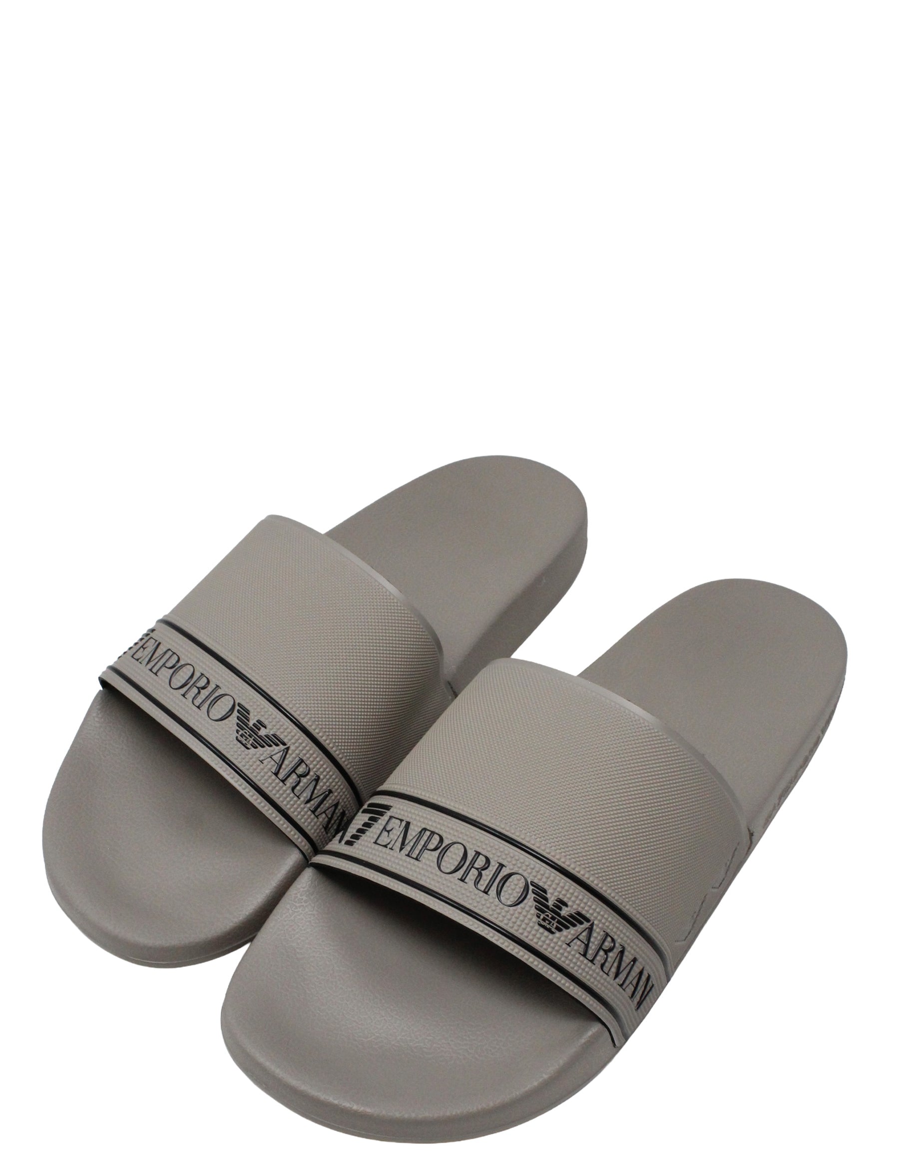 Ciabatte Grigio Chiaro Ea7 Emporio Armani