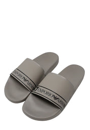Ciabatte Grigio Chiaro Ea7 Emporio Armani