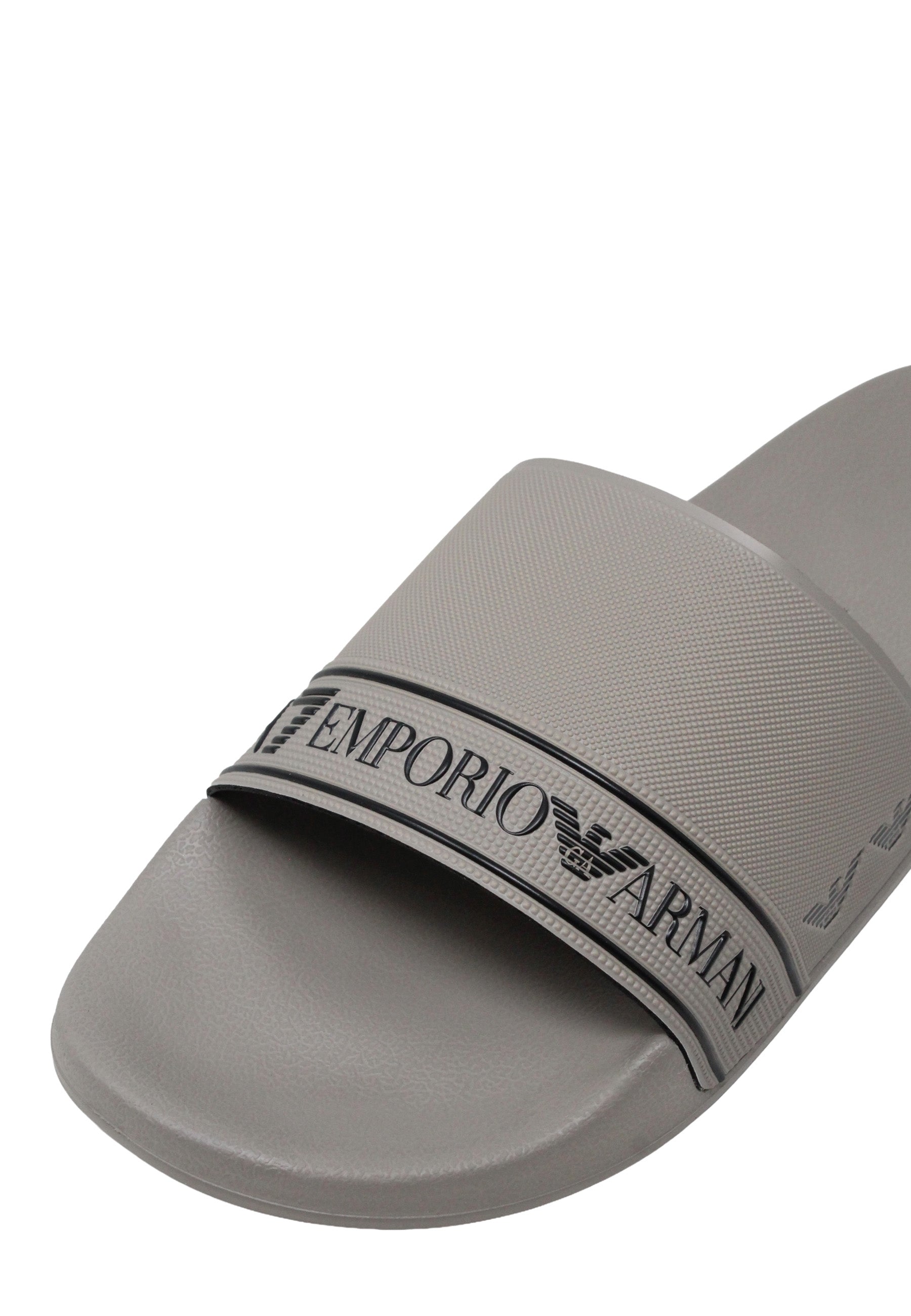 Ciabatte Grigio Chiaro Ea7 Emporio Armani