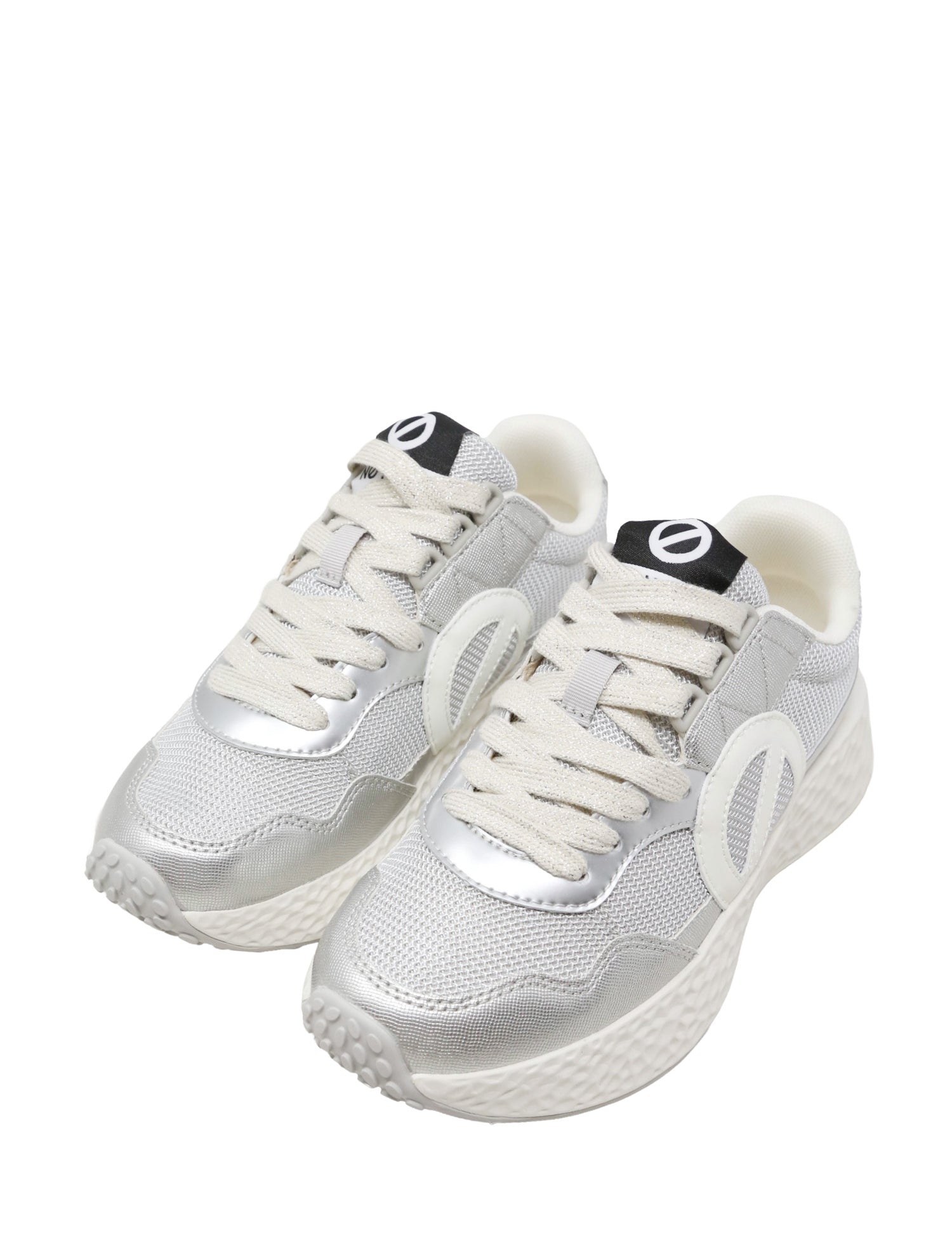 Sneakers Argento No Name