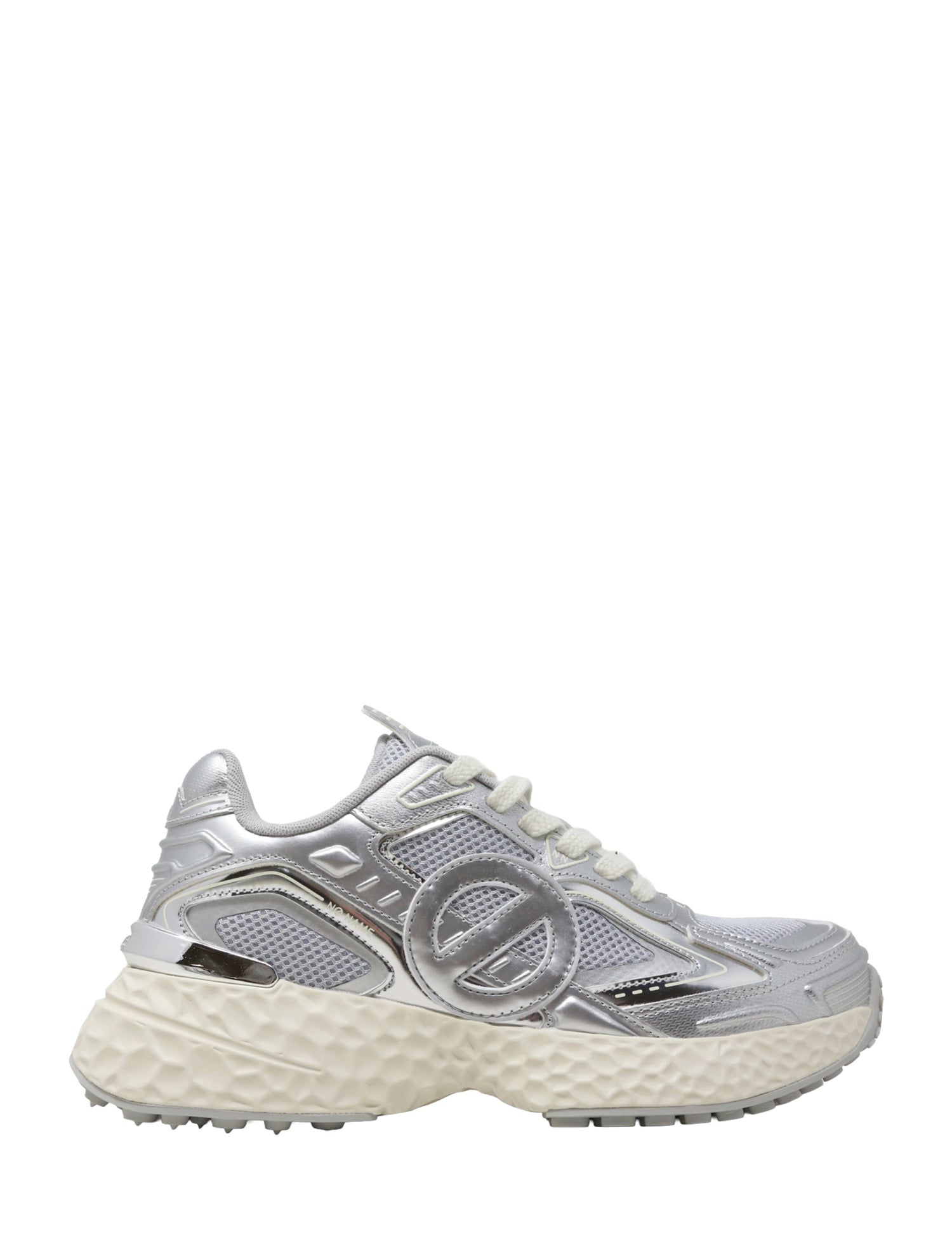 Sneakers Argento No Name