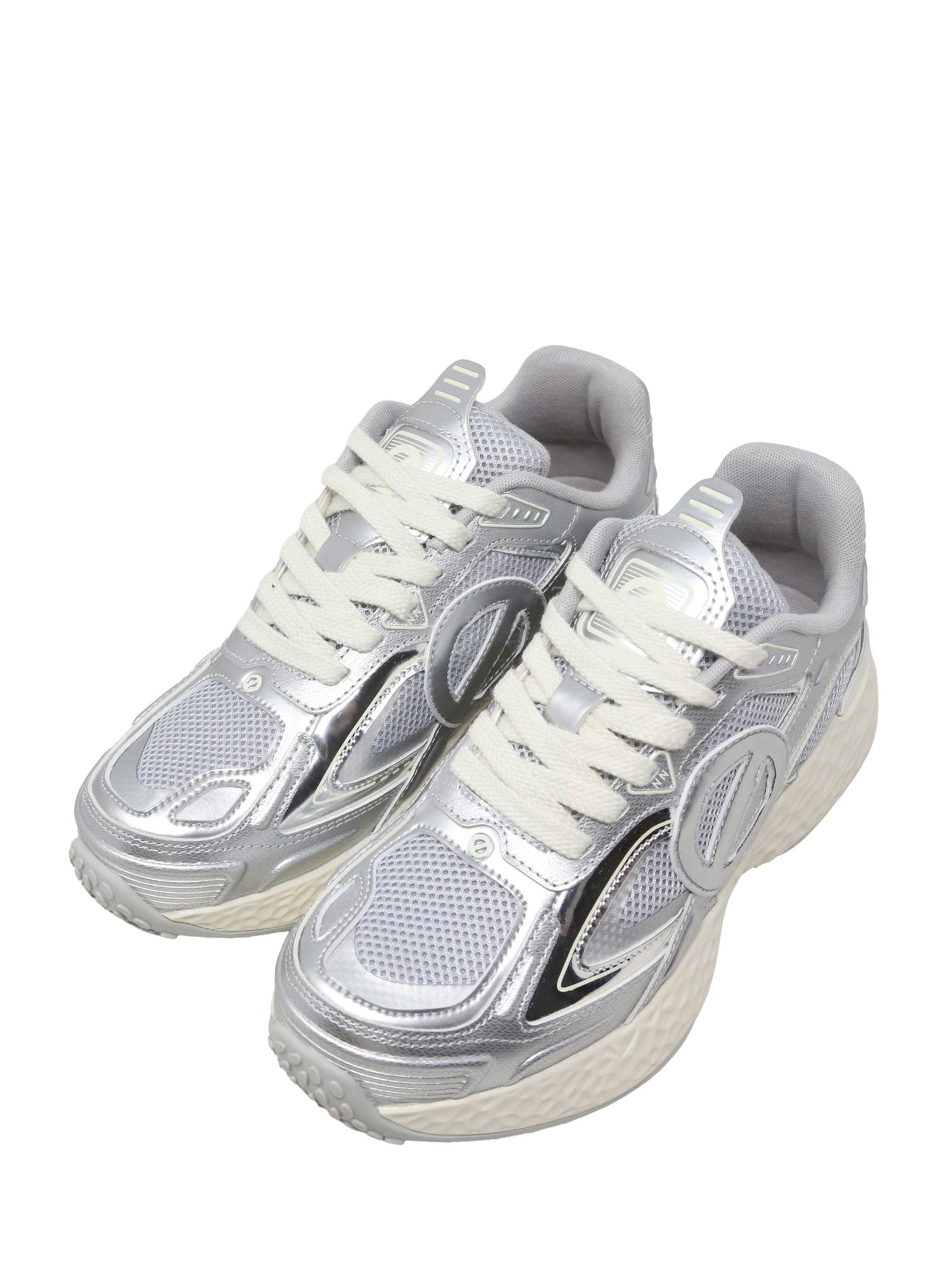 Sneakers Argento No Name