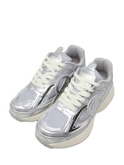 Sneakers Argento No Name
