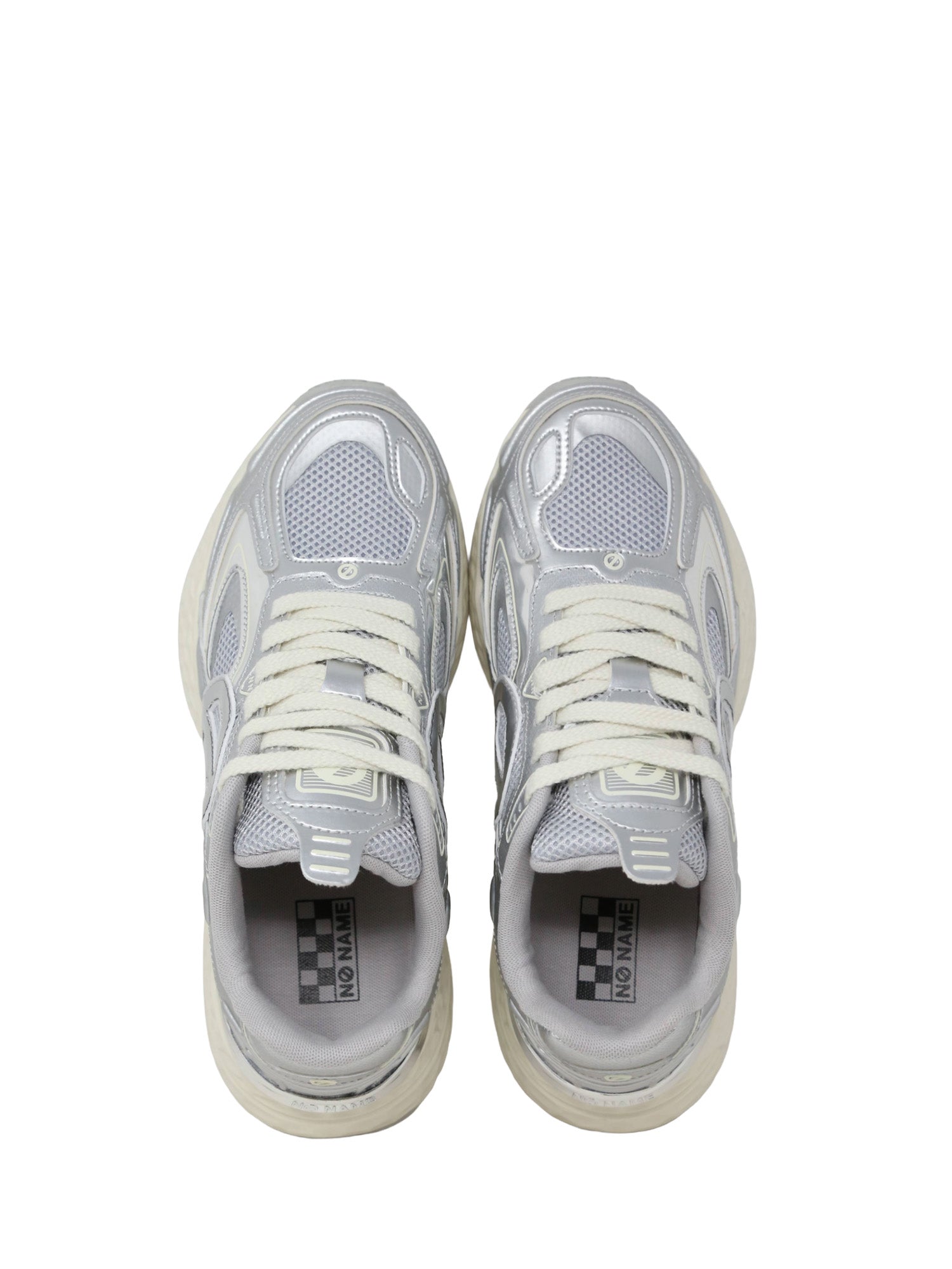 Sneakers Argento No Name
