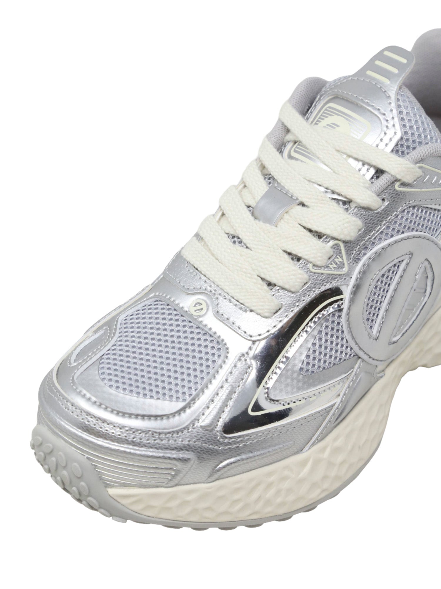 Sneakers Argento No Name