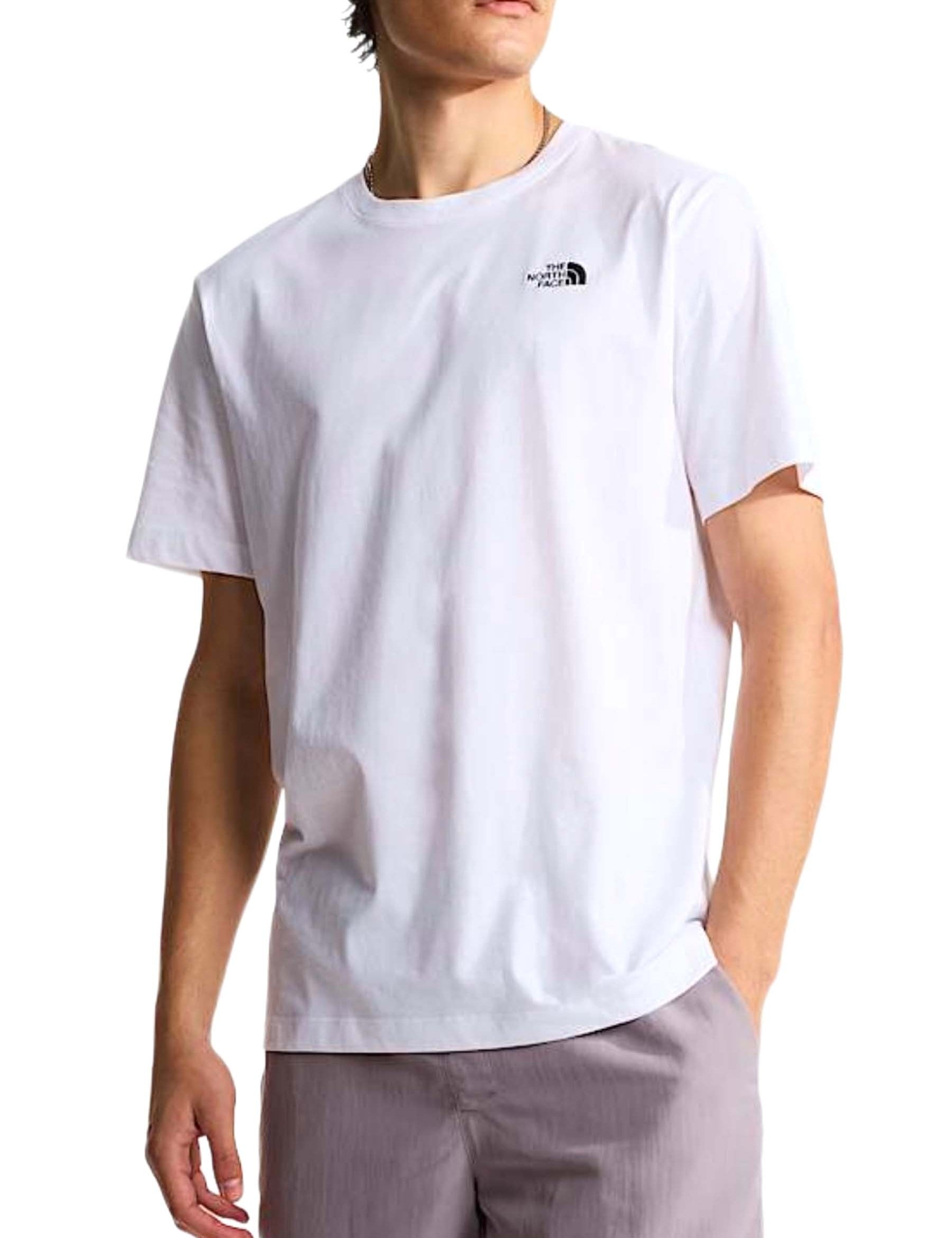 T-shirt Bianco The North Face