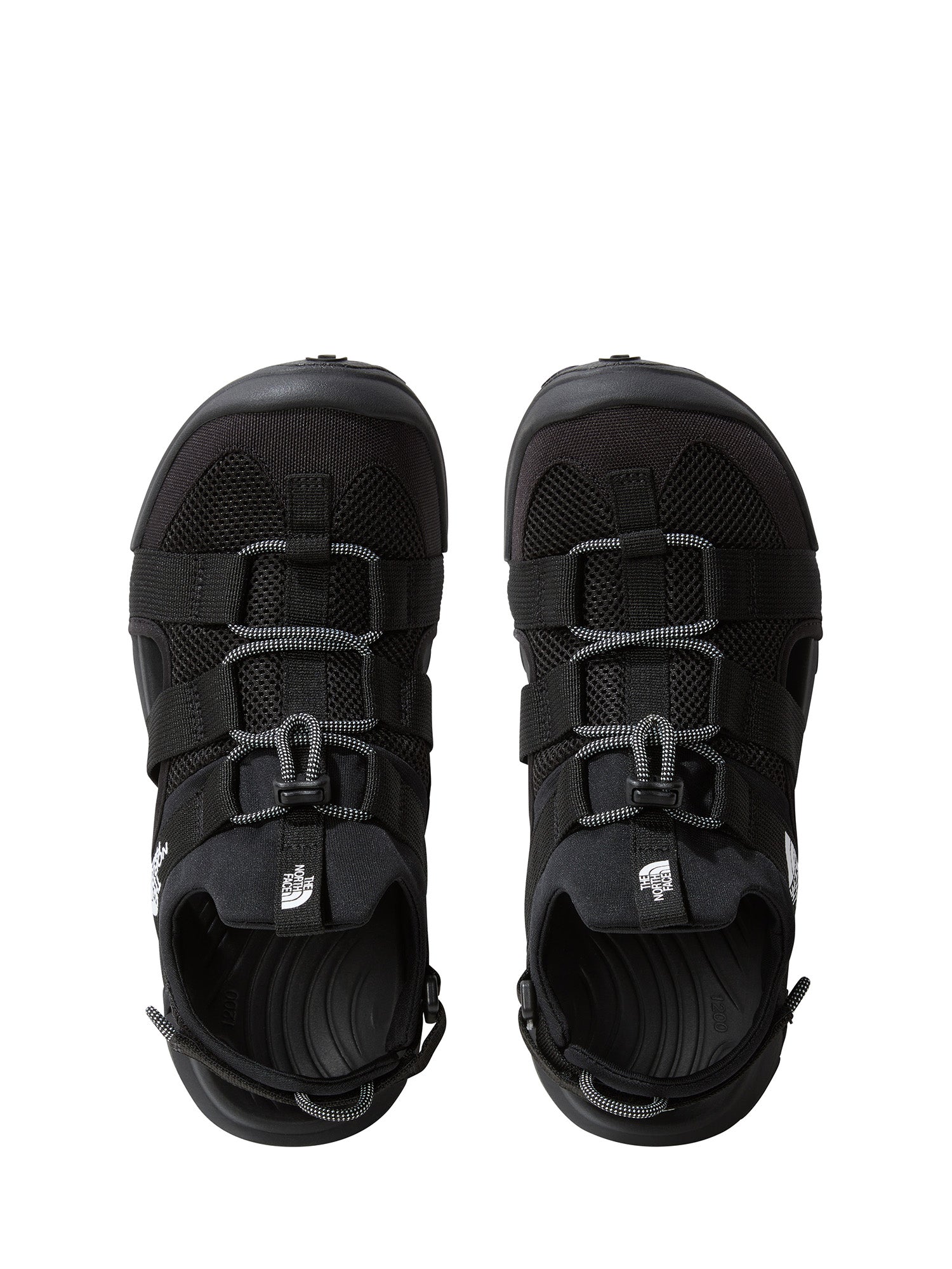 Sandali con strappi Nero The North Face