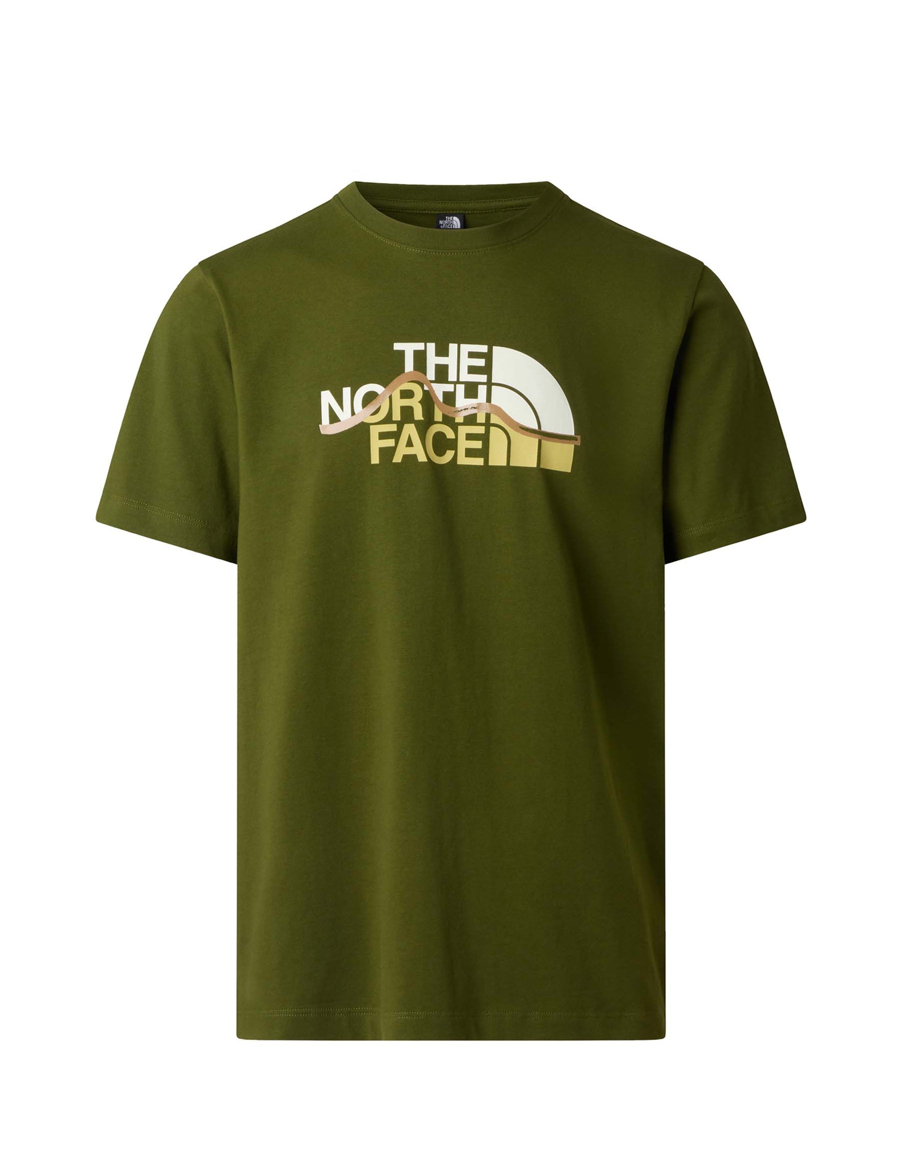 T-shirt Verde The North Face
