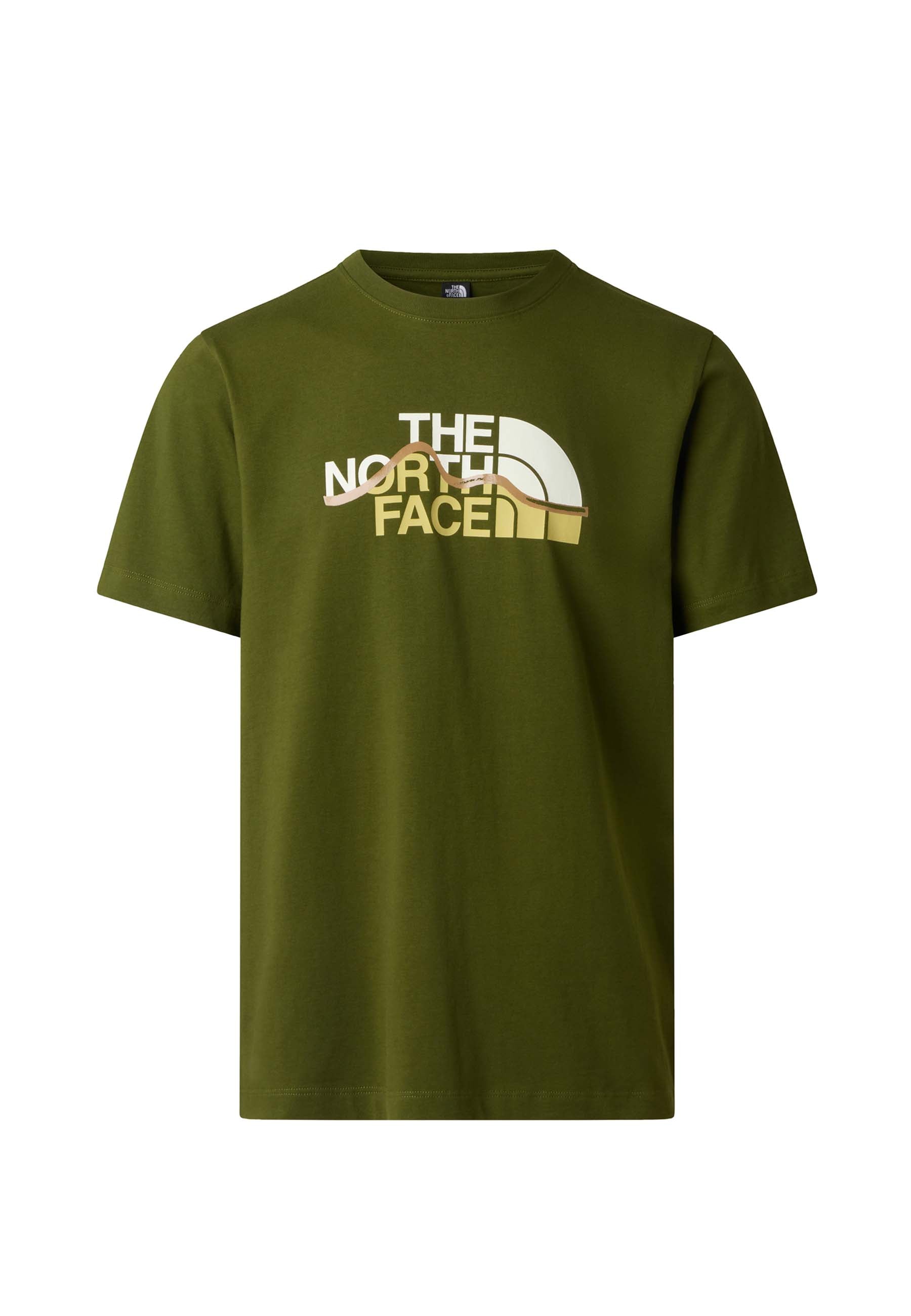 T-shirt Verde The North Face