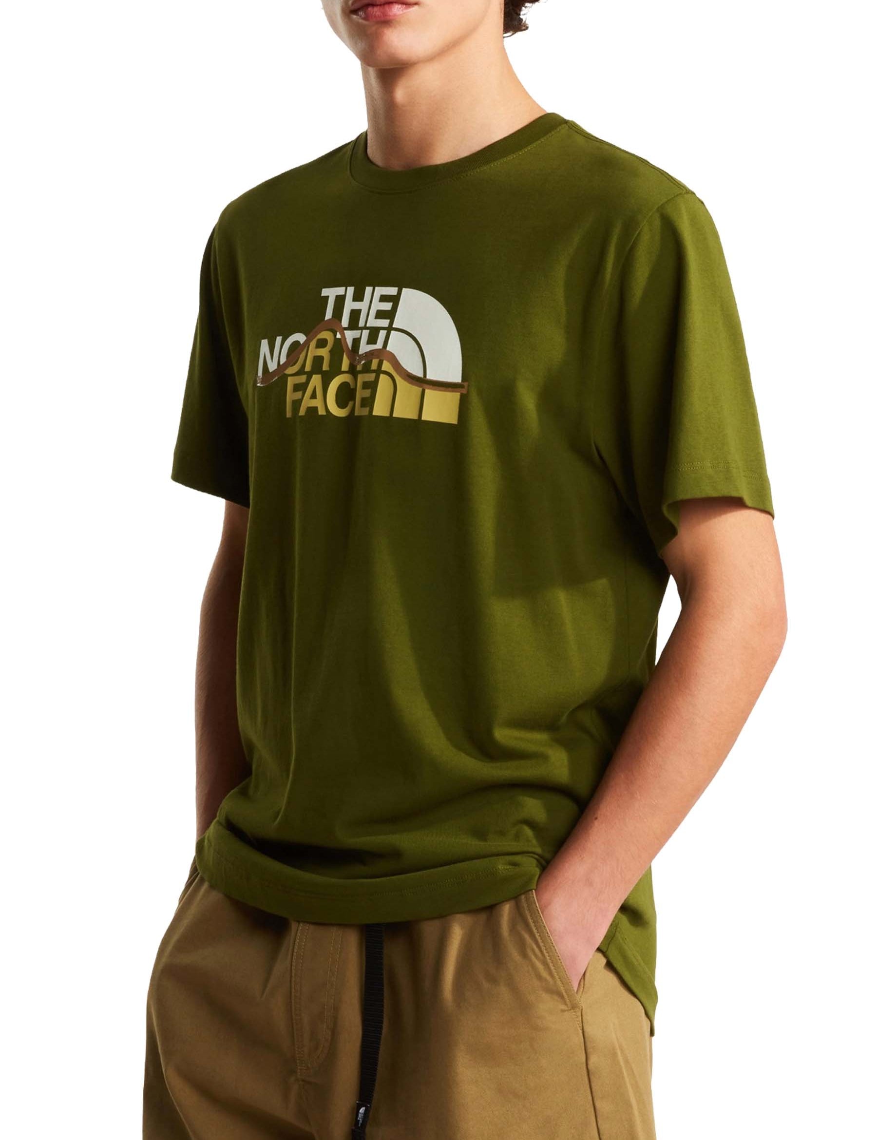 T-shirt Verde The North Face