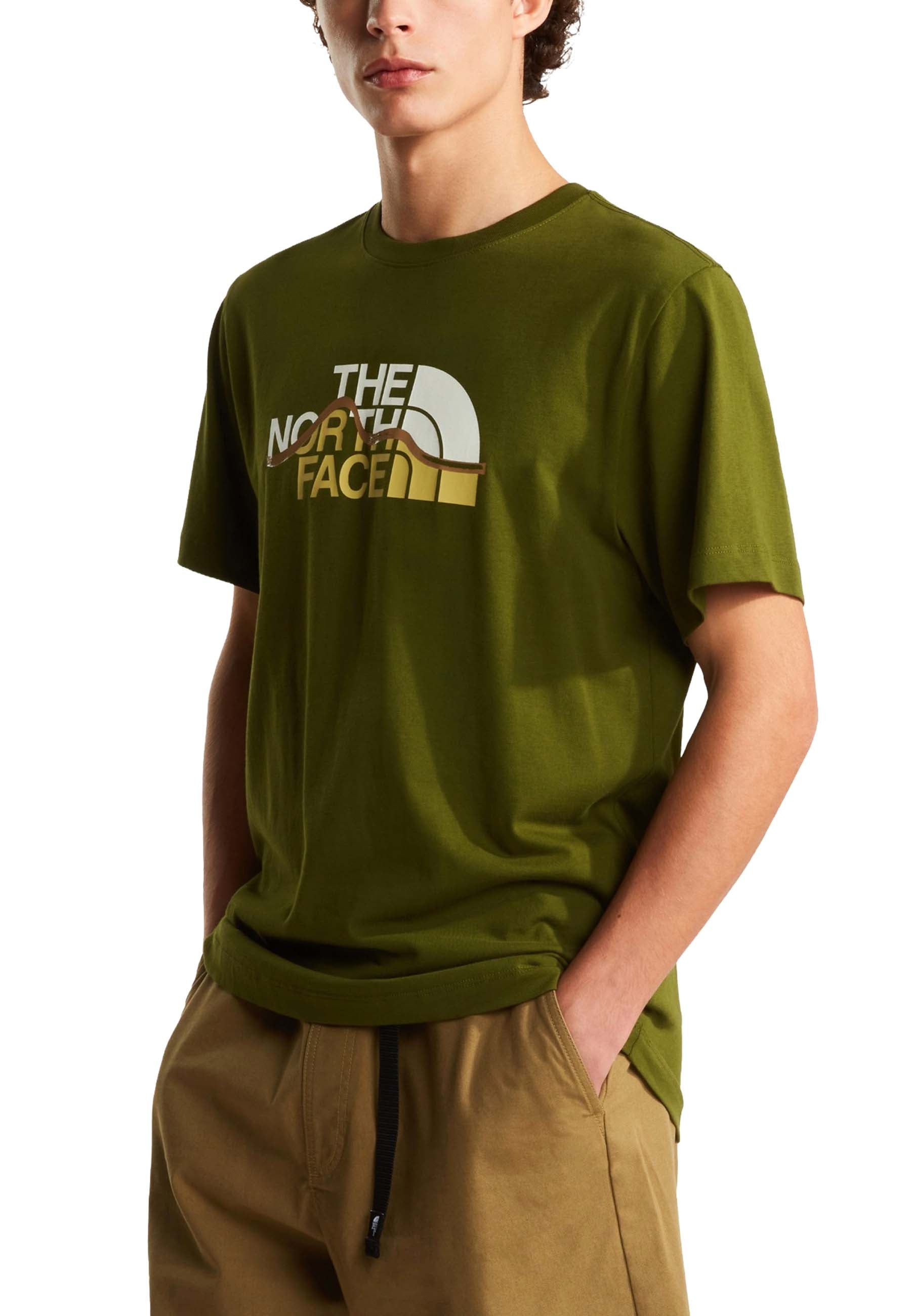 T-shirt Verde The North Face