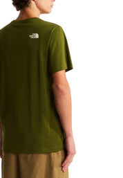 T-shirt Verde The North Face
