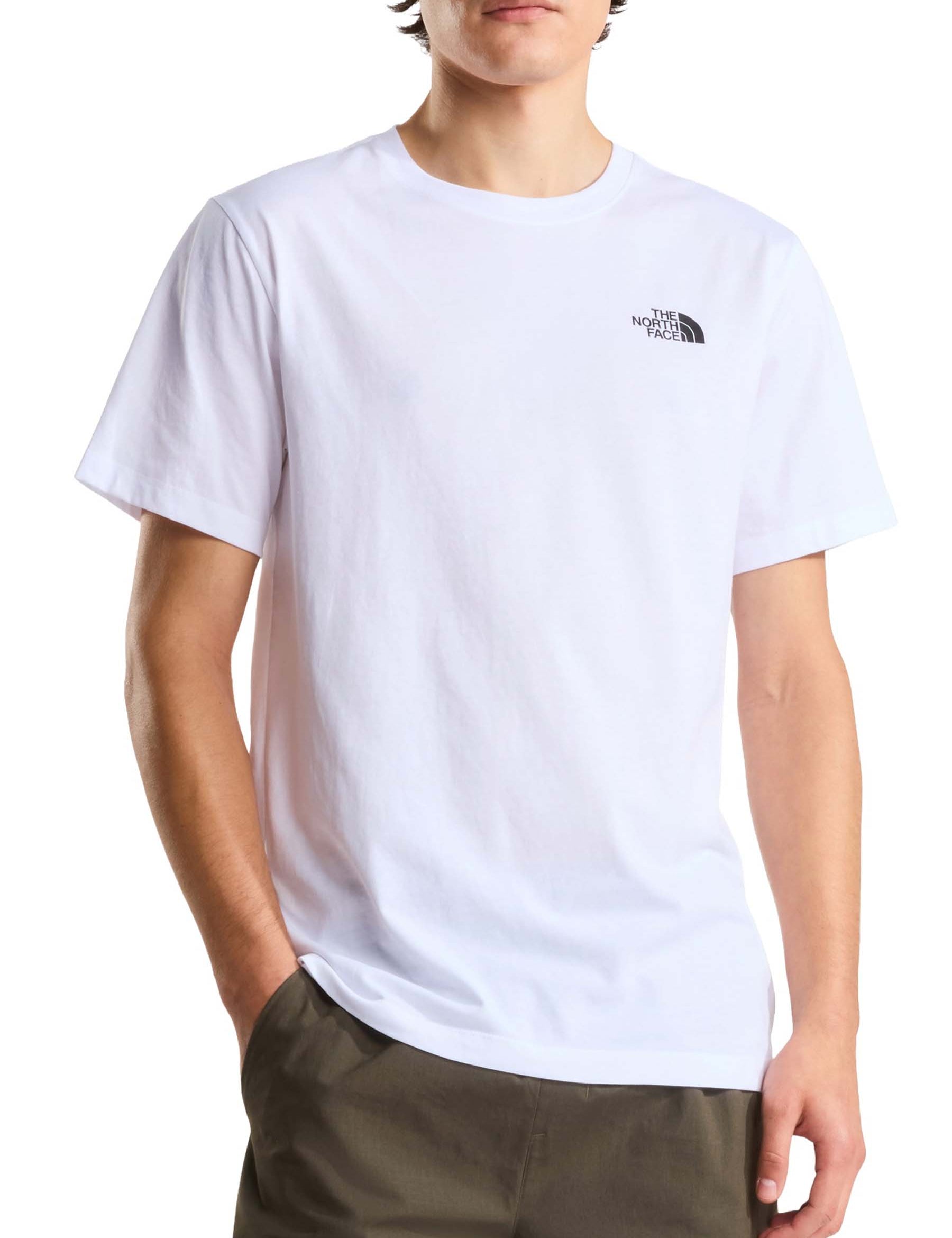 T-shirt Bianco The North Face