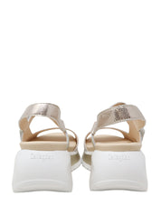 Sandali zeppa Beige Callaghan