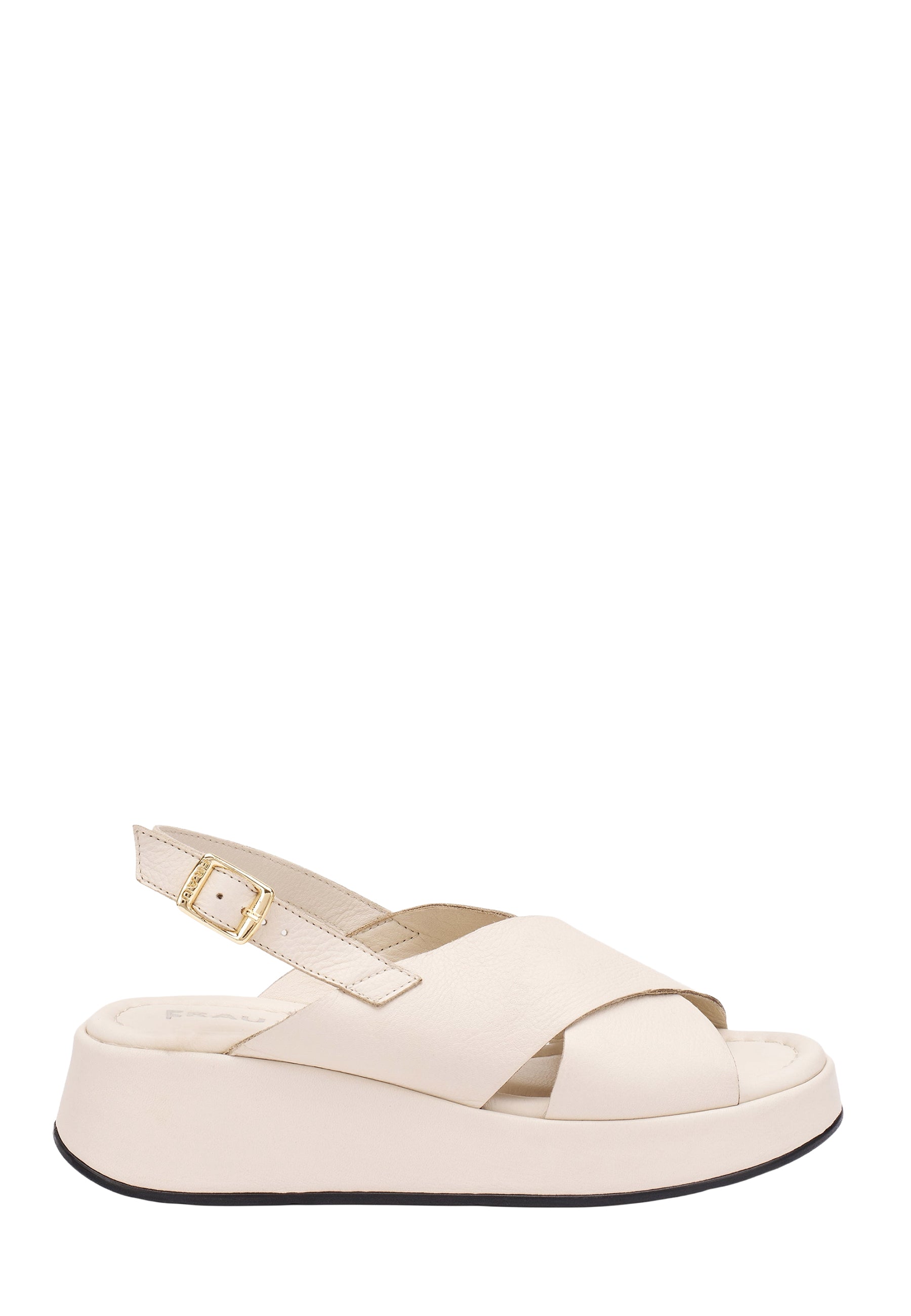 Sandali zeppa Beige Frau