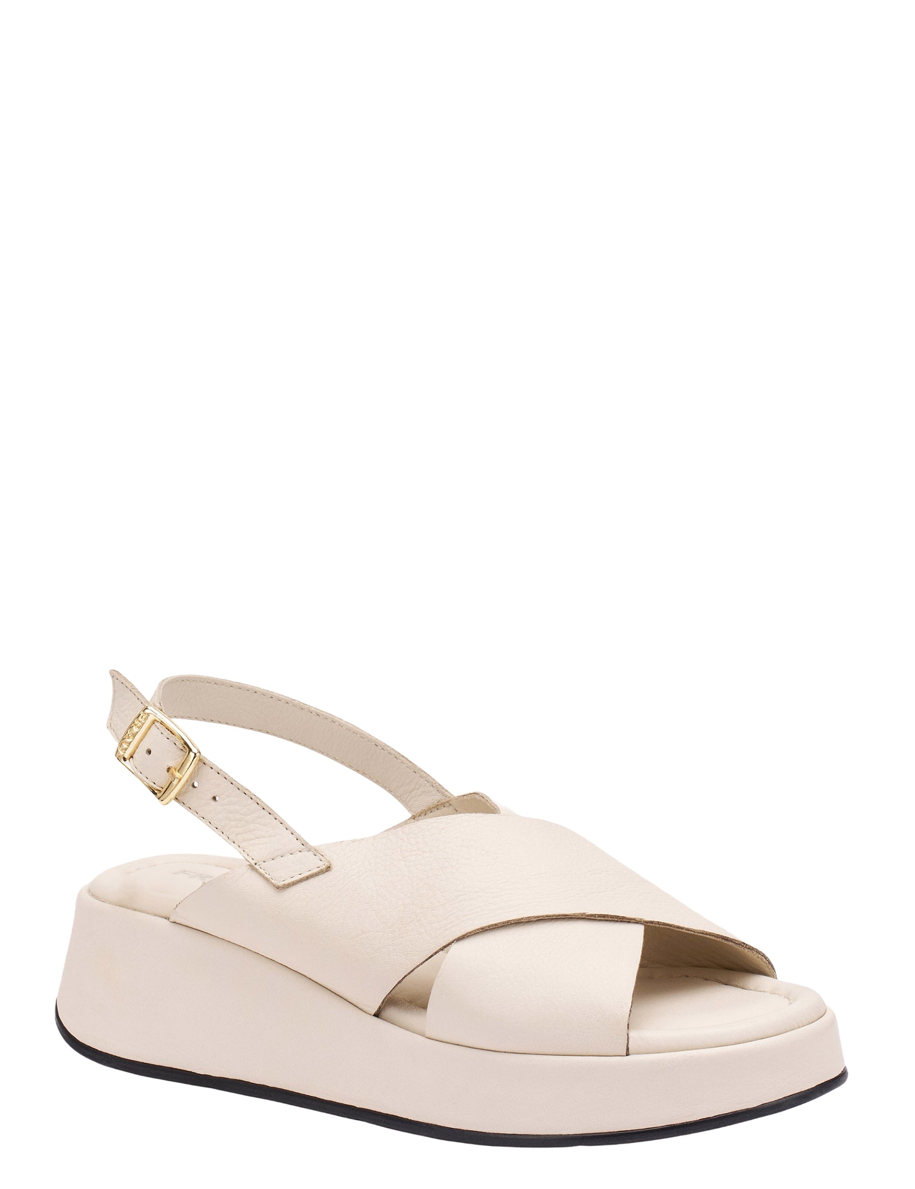 Sandali zeppa Beige Frau