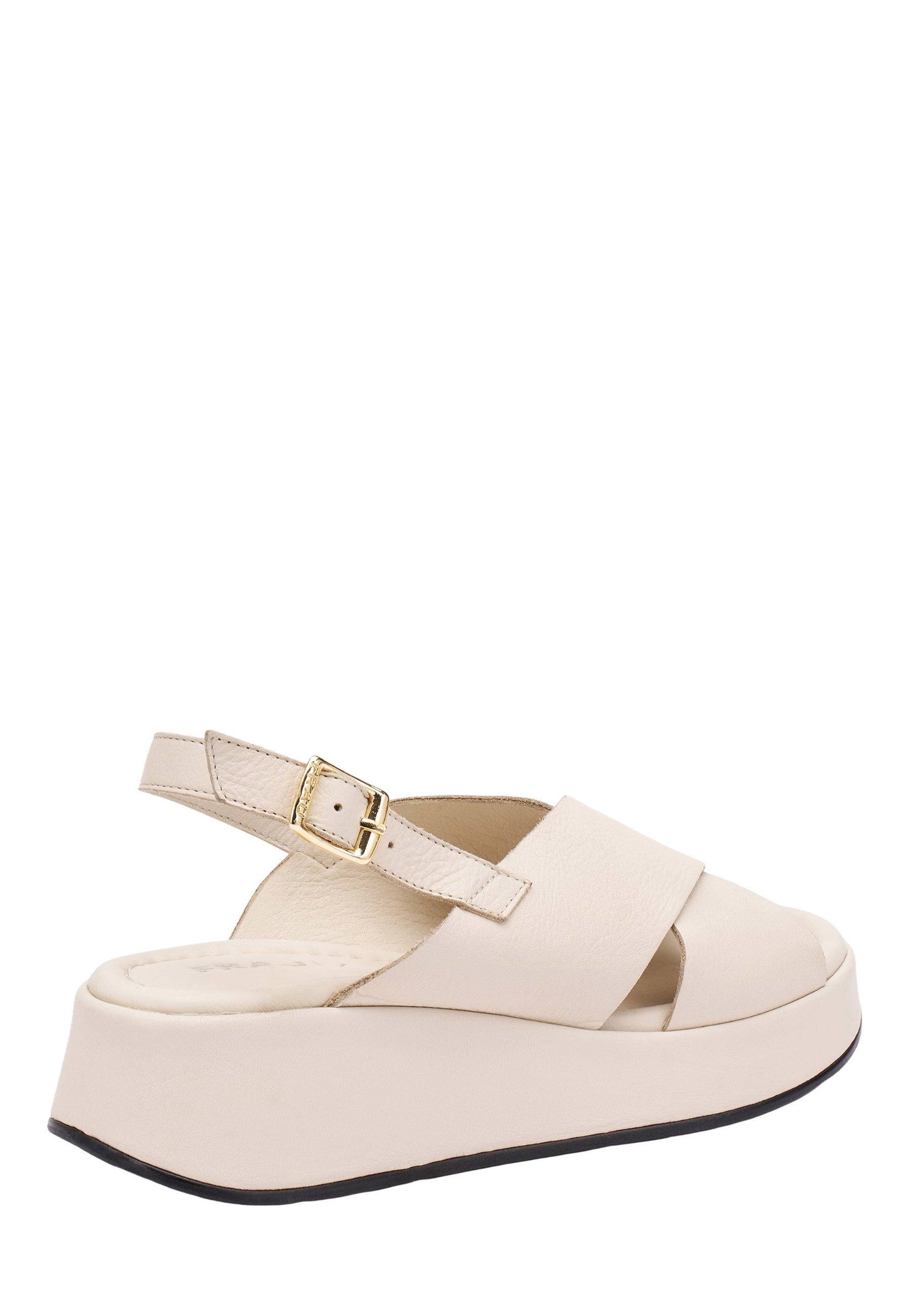 Sandali zeppa Beige Frau