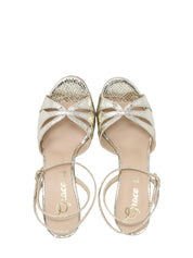 Sandali tacco Dorato Grace Shoes