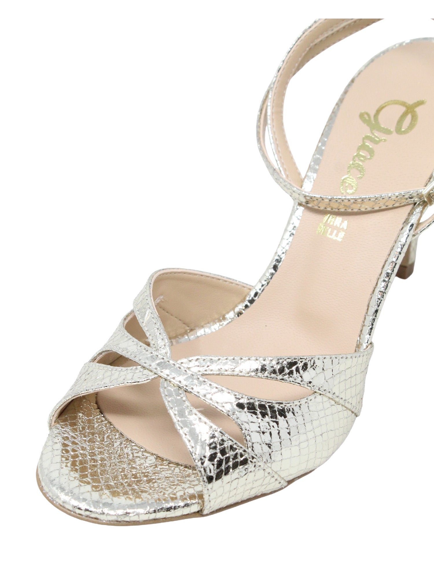 Sandali tacco Dorato Grace Shoes