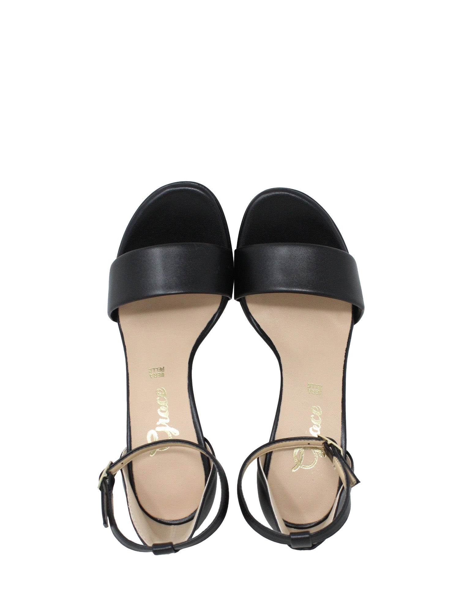 Sandali tacco Nero Grace Shoes