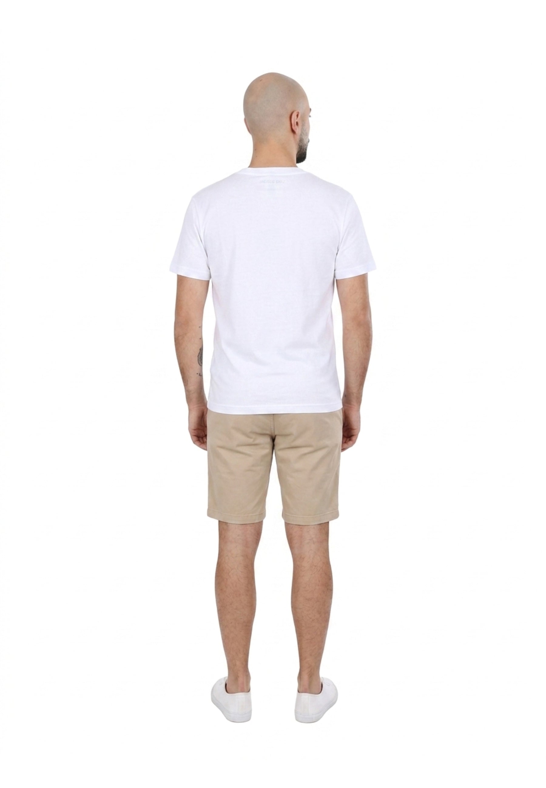 T-shirt Bianco Borgoni Jeans