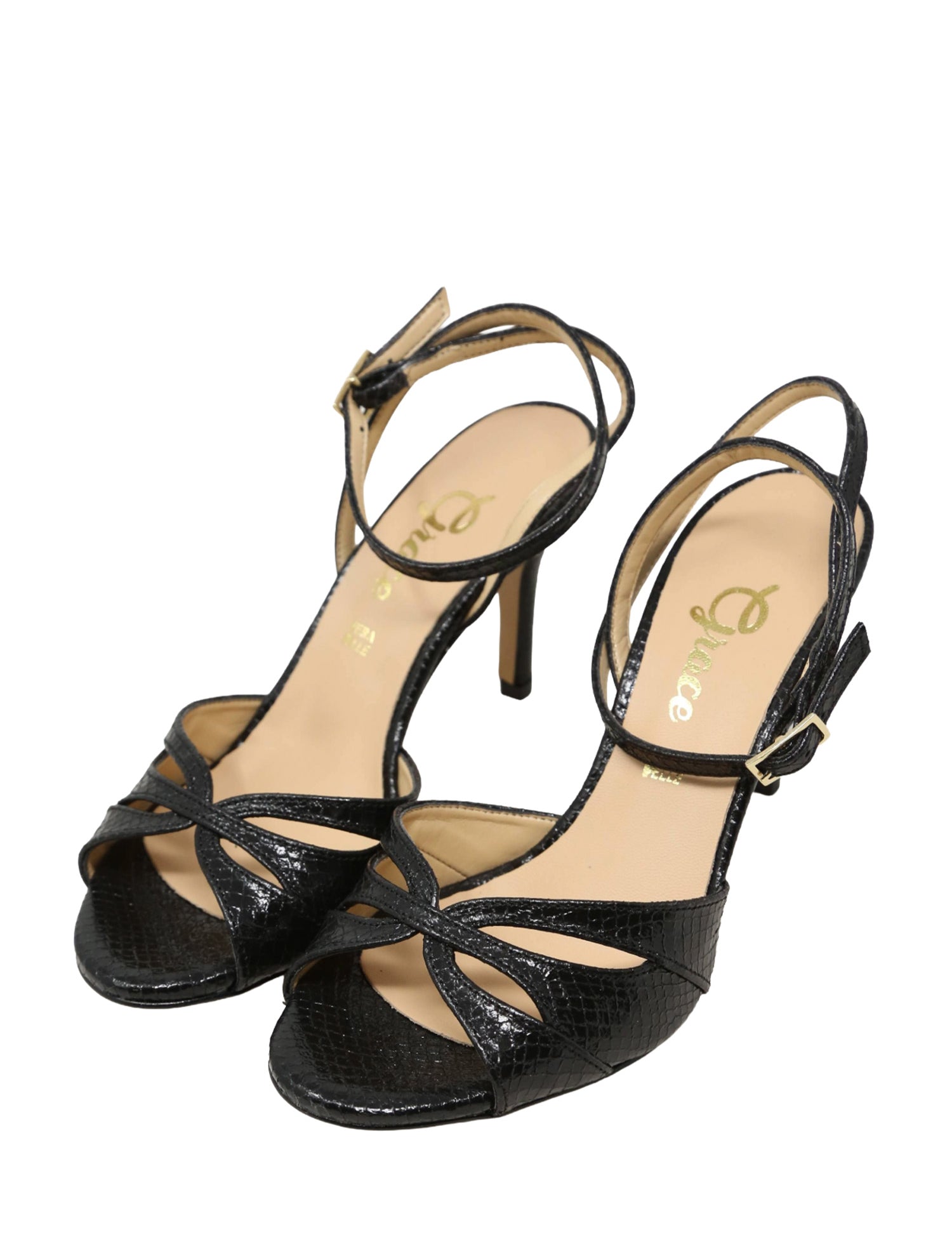 Sandali tacco Nero Grace Shoes