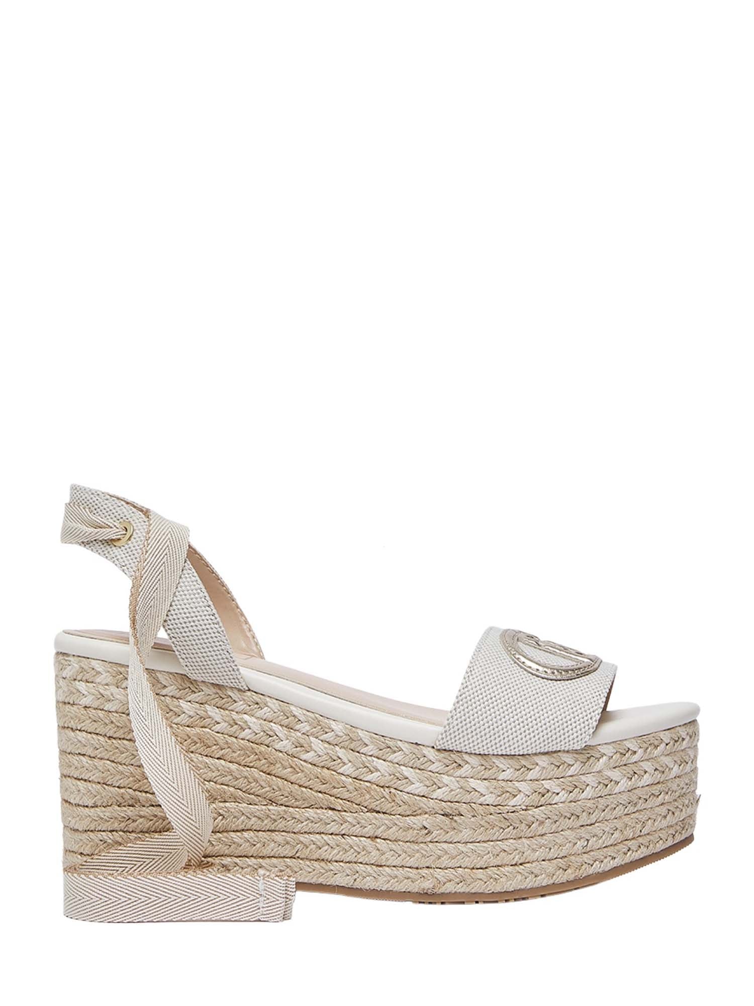 Sandali zeppa Beige Liu-jo