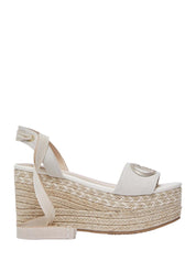 Sandali zeppa Beige Liu-jo