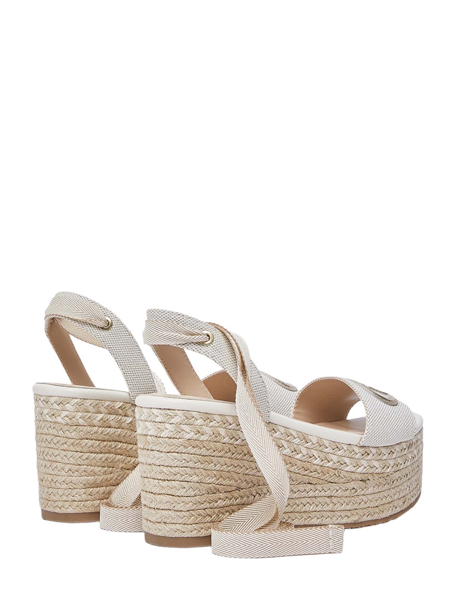 Sandali zeppa Beige Liu-jo